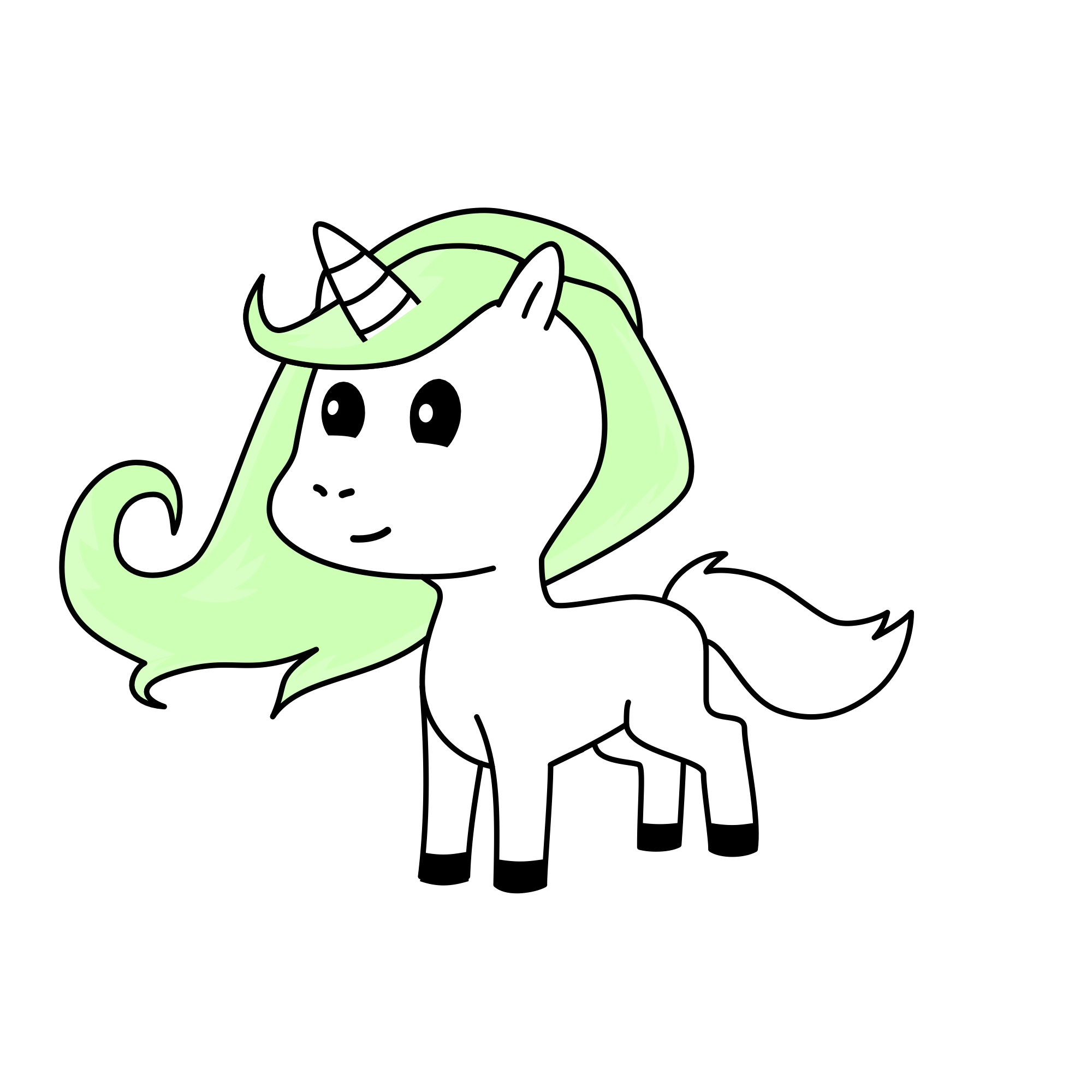 Mint , the unicorn