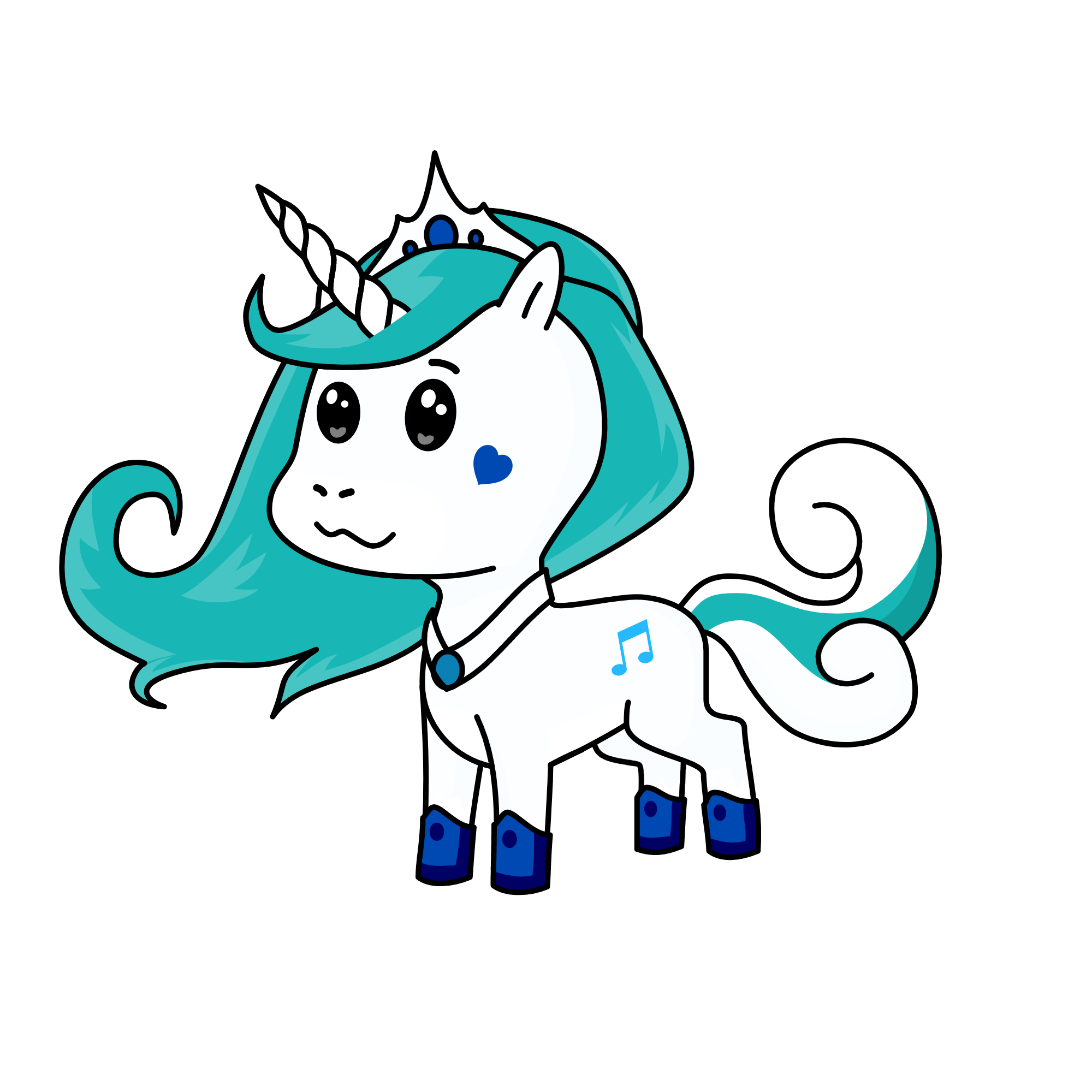 Princess Ice, the unicorn