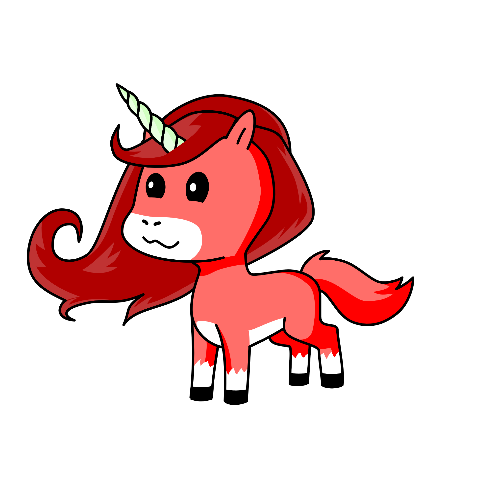 Velvet, the unicorn