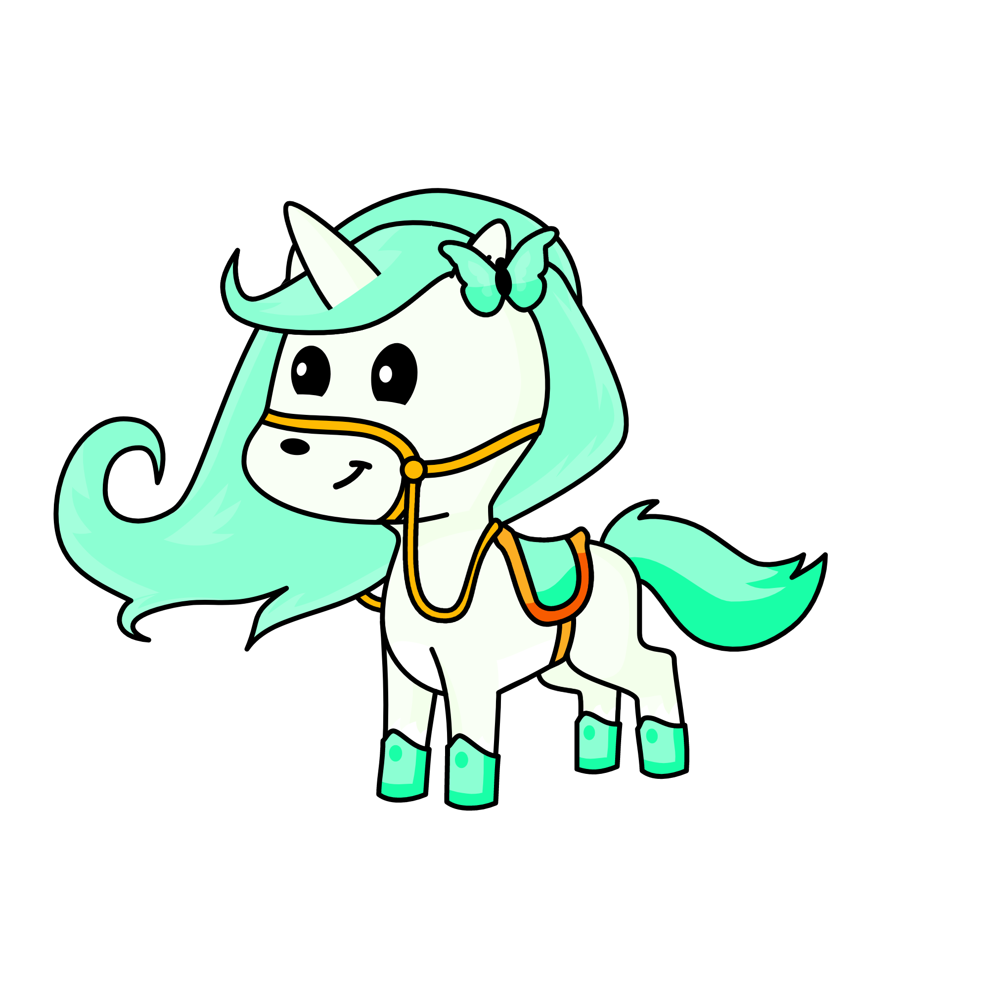 Frost-mane, the unicorn
