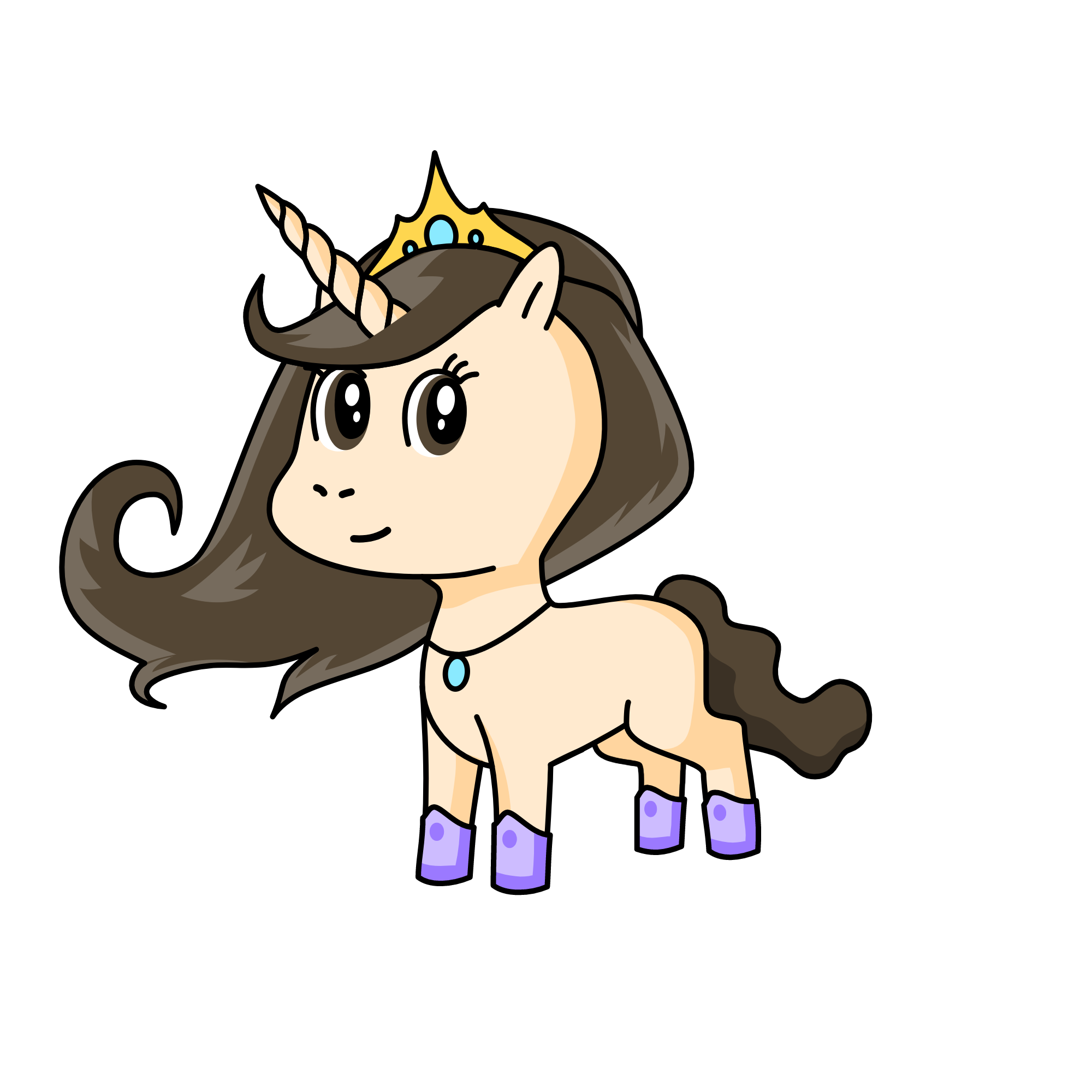 Audery, the unicorn