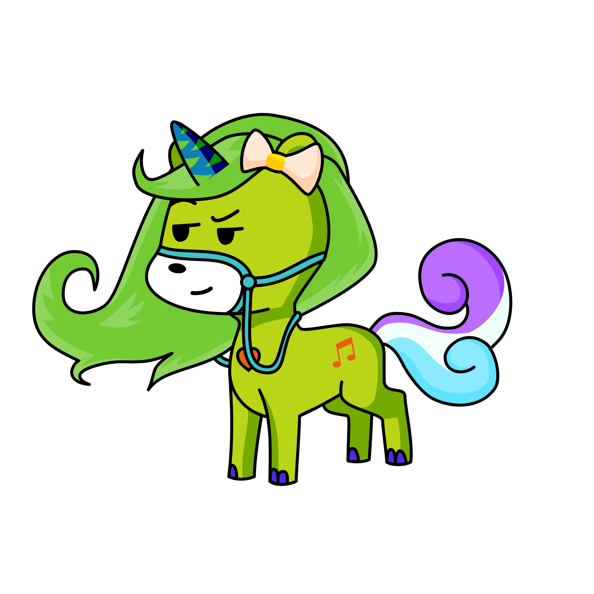 Mystery, the unicorn