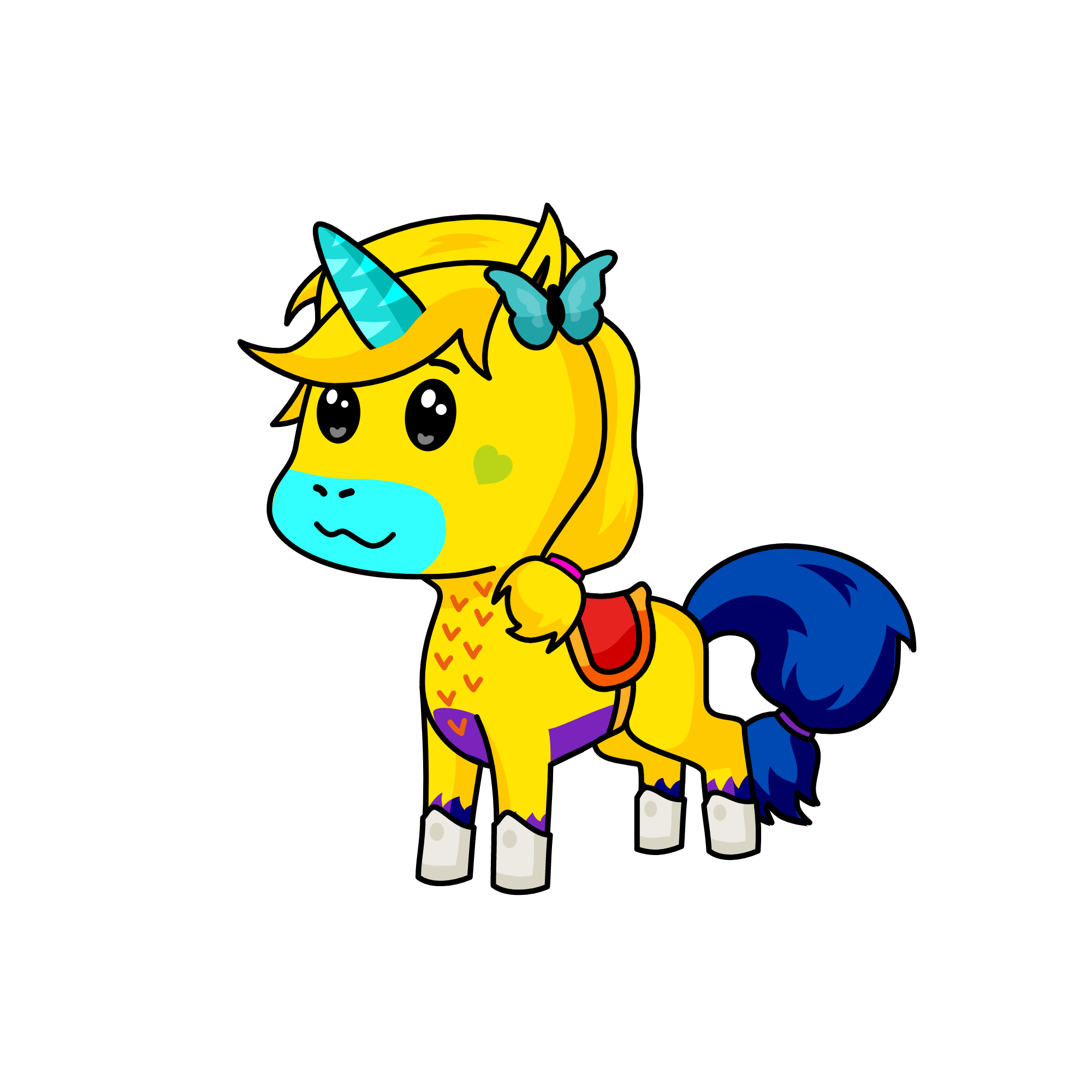 slly, the unicorn