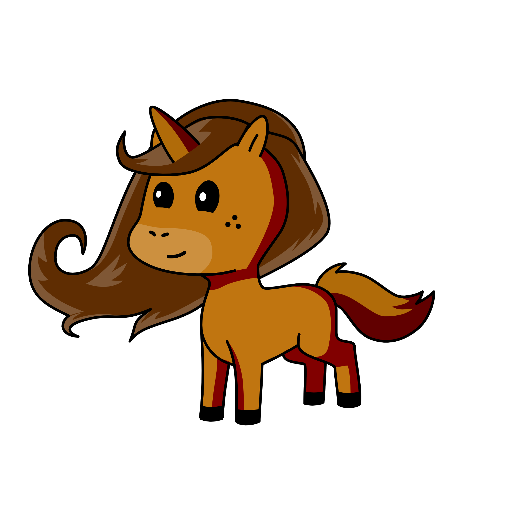 Horsey go go! , the unicorn