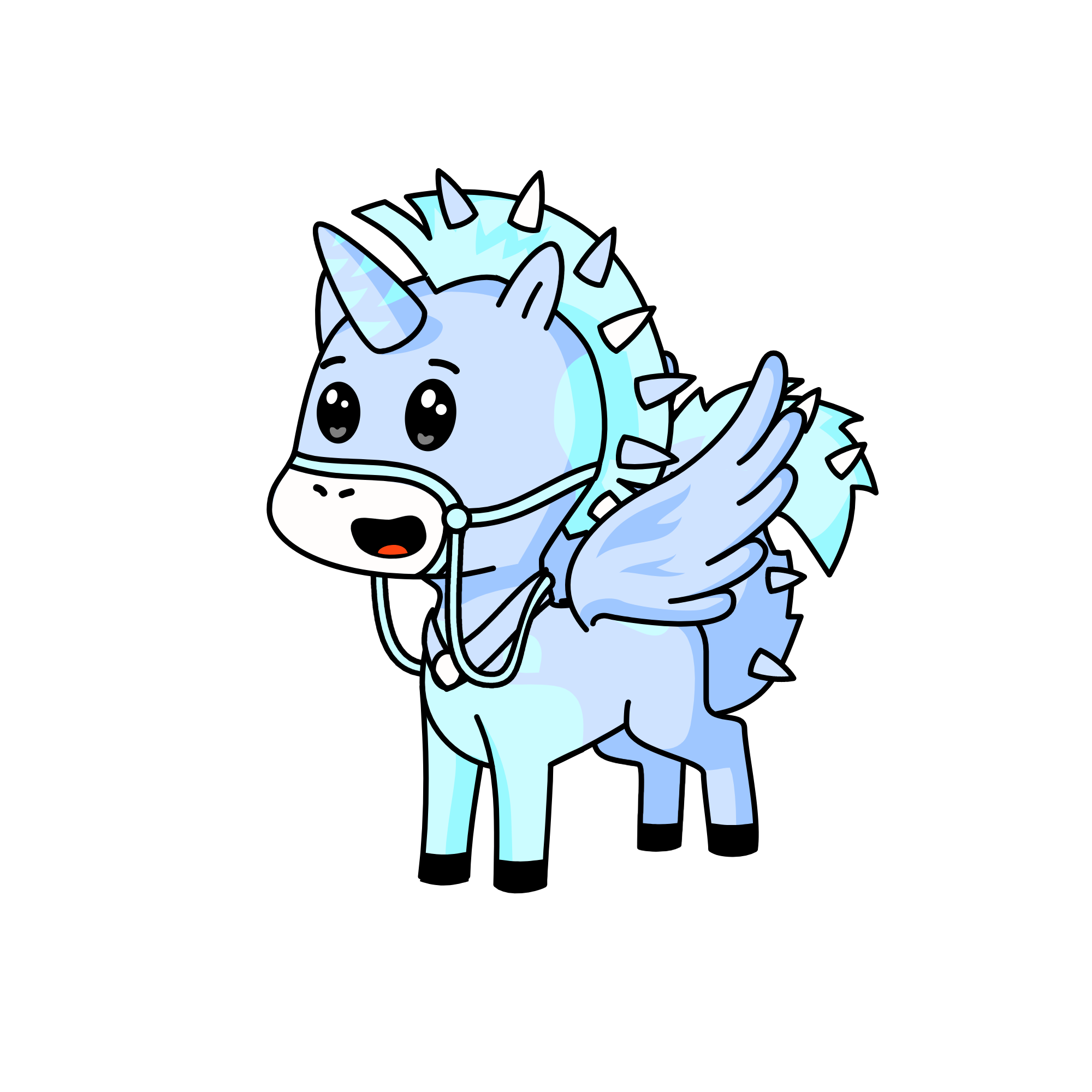Icy, the unicorn
