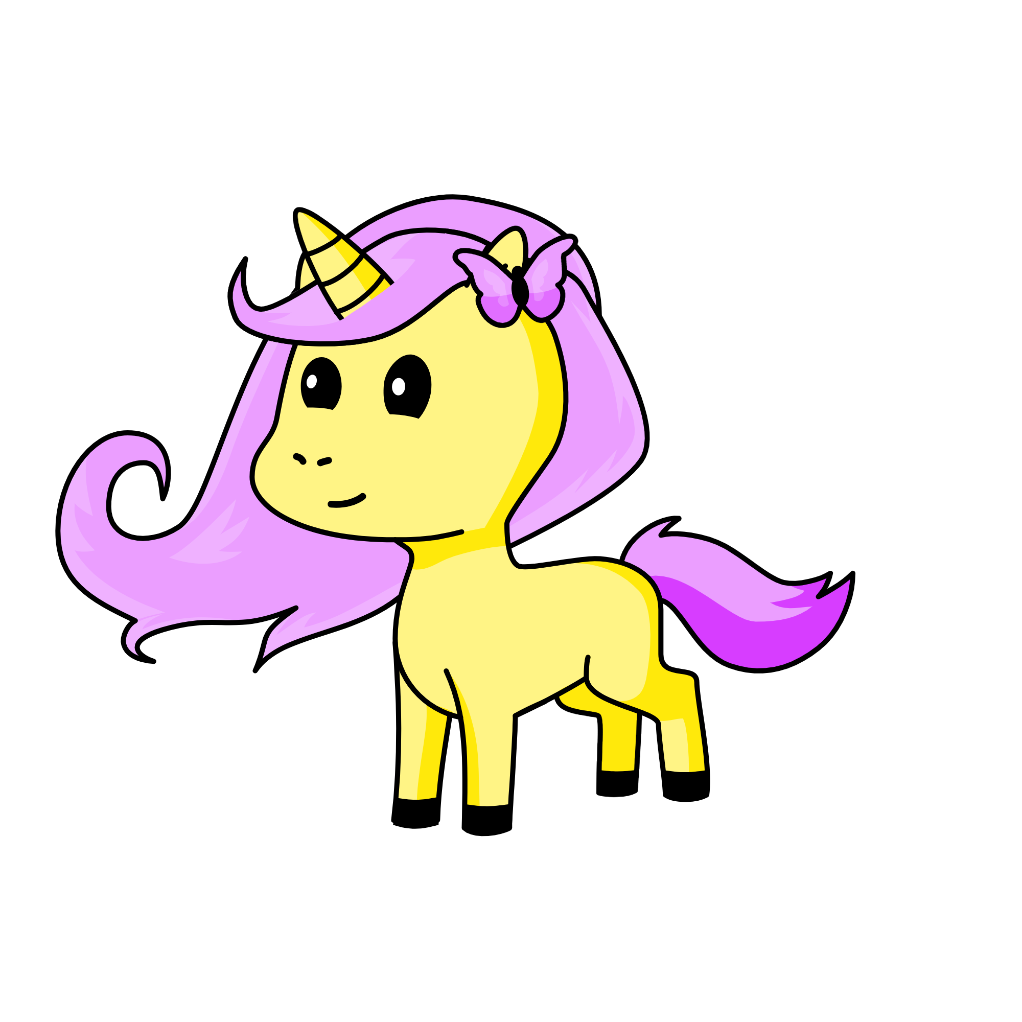 Fluttershy, the unicorn