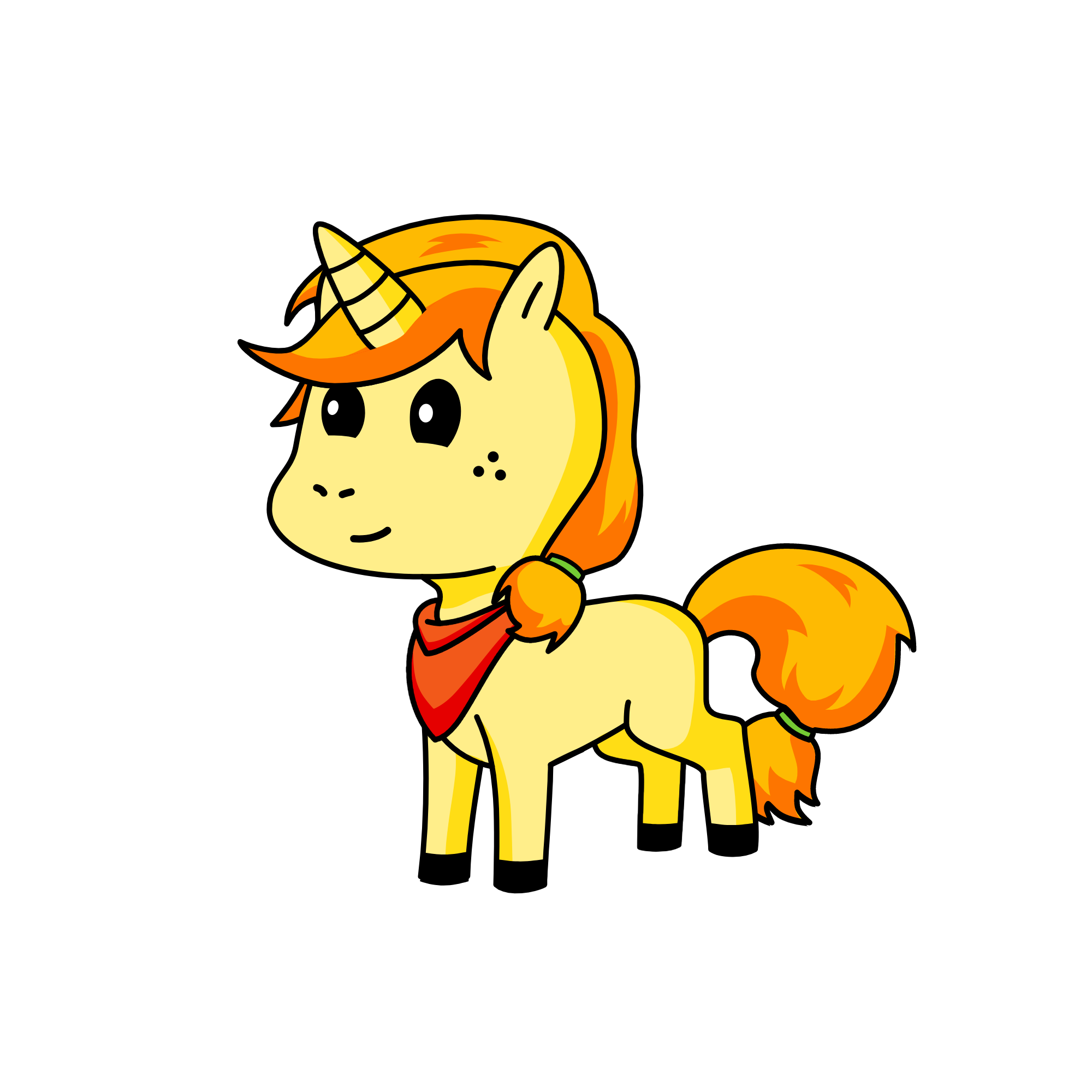 Applejack, the unicorn