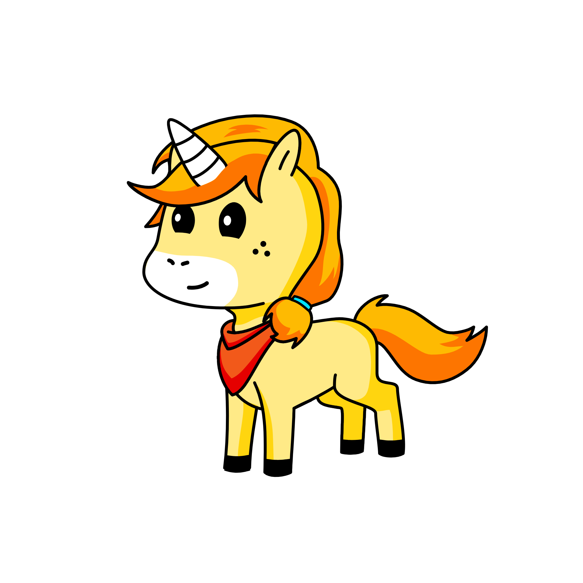 Applejack, the unicorn