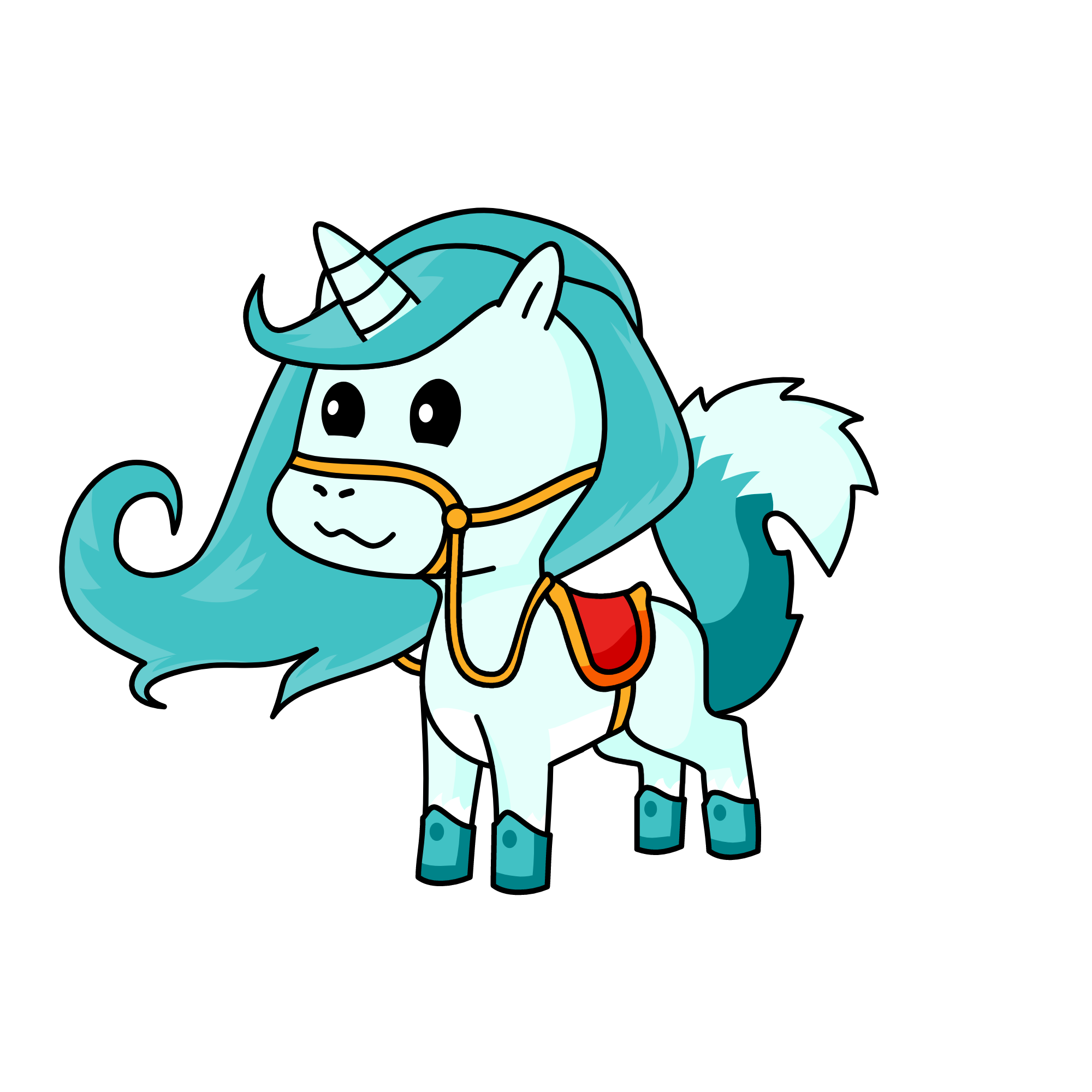 Snowy, the unicorn