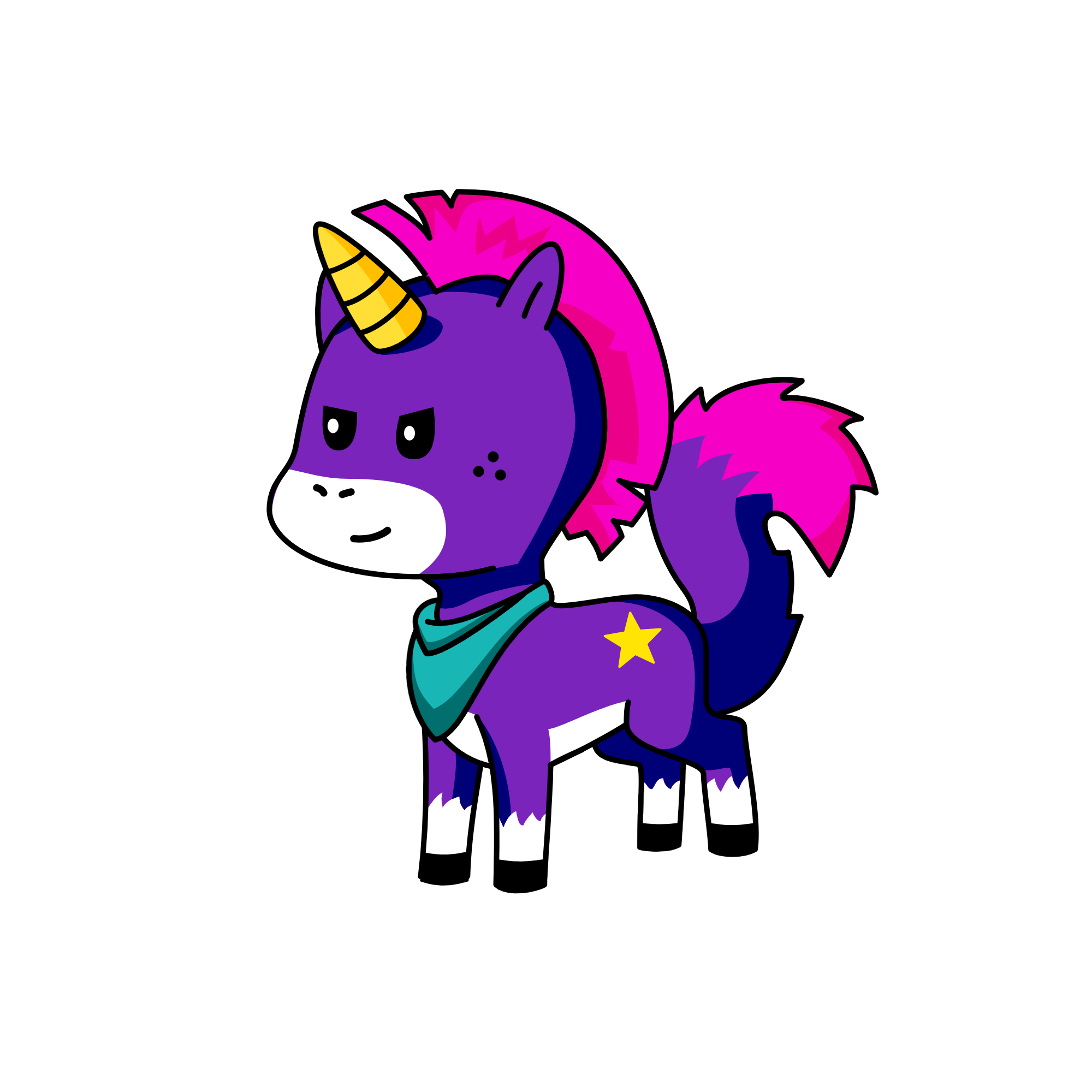 rocky, the unicorn