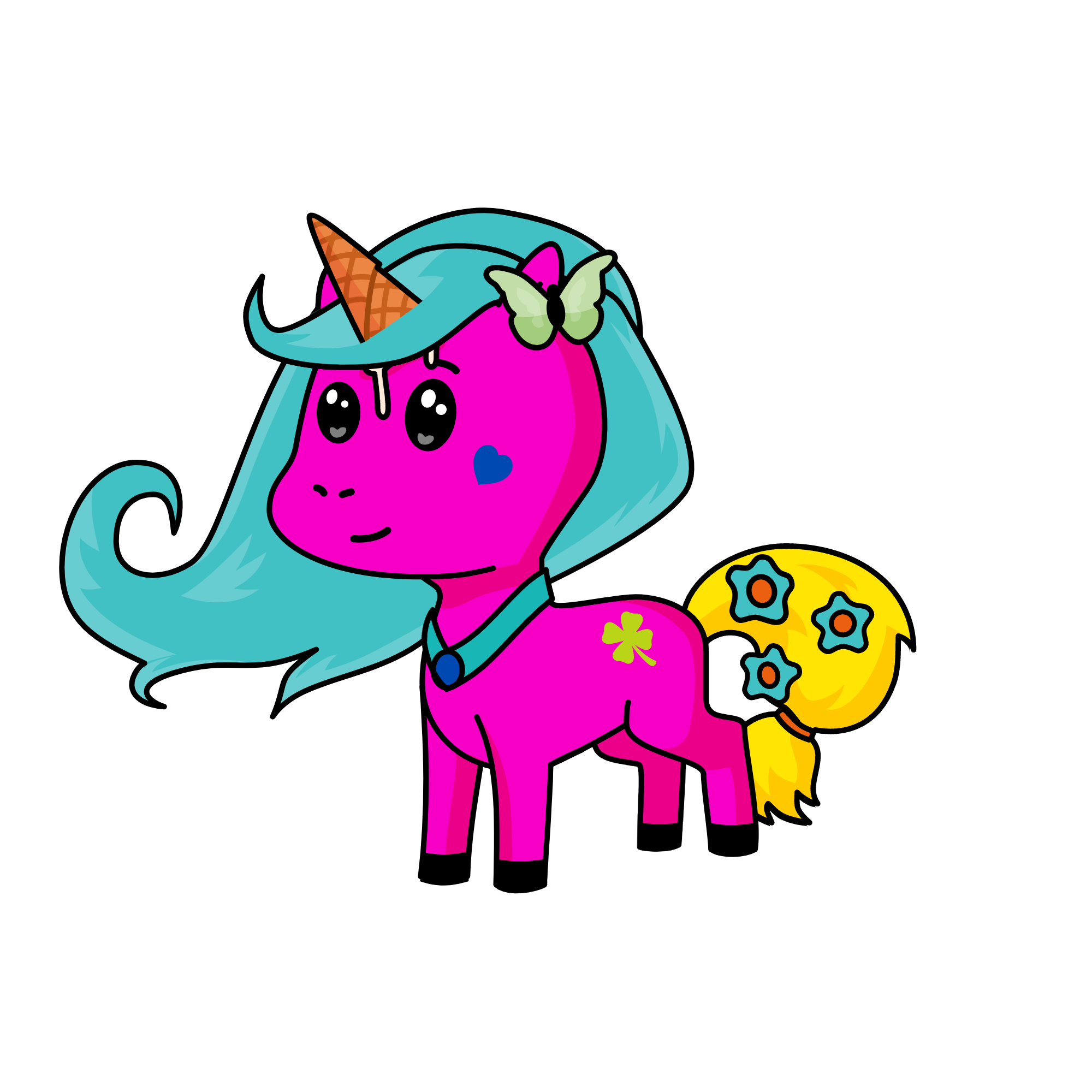 Leela, the unicorn
