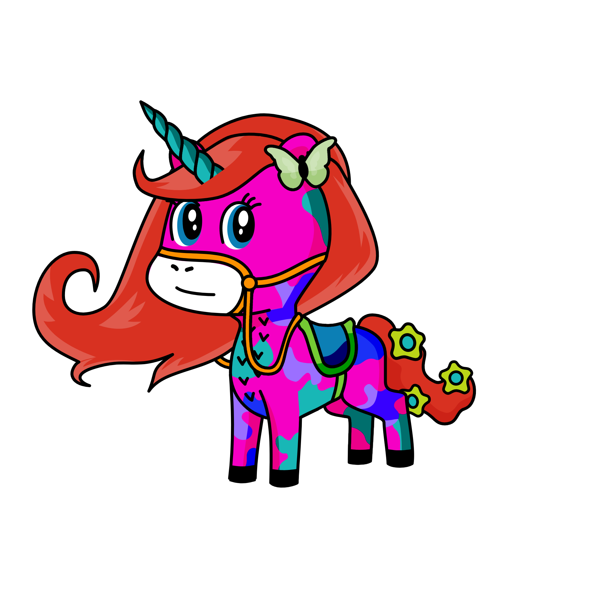 Me as a Unicorn, the unicorn