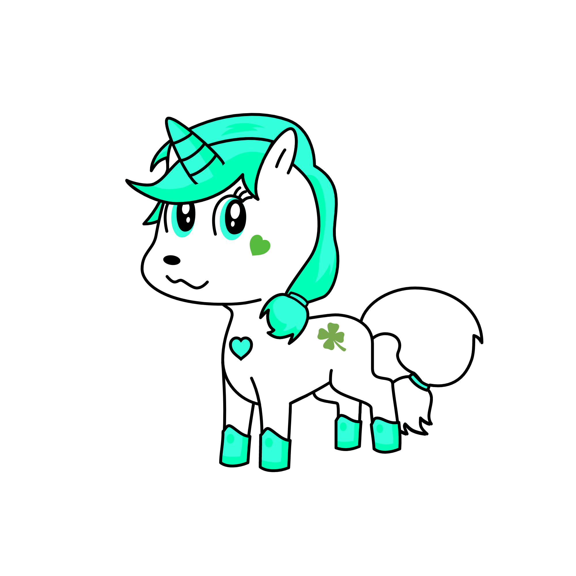 Princess Kerria, the unicorn