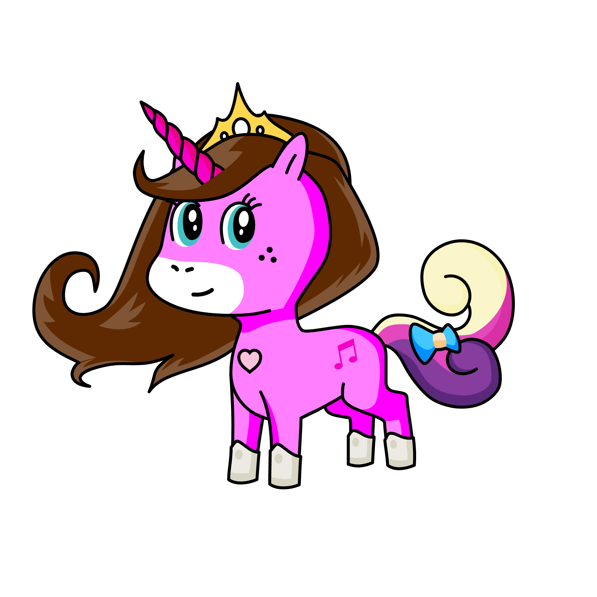 Cutie , the unicorn