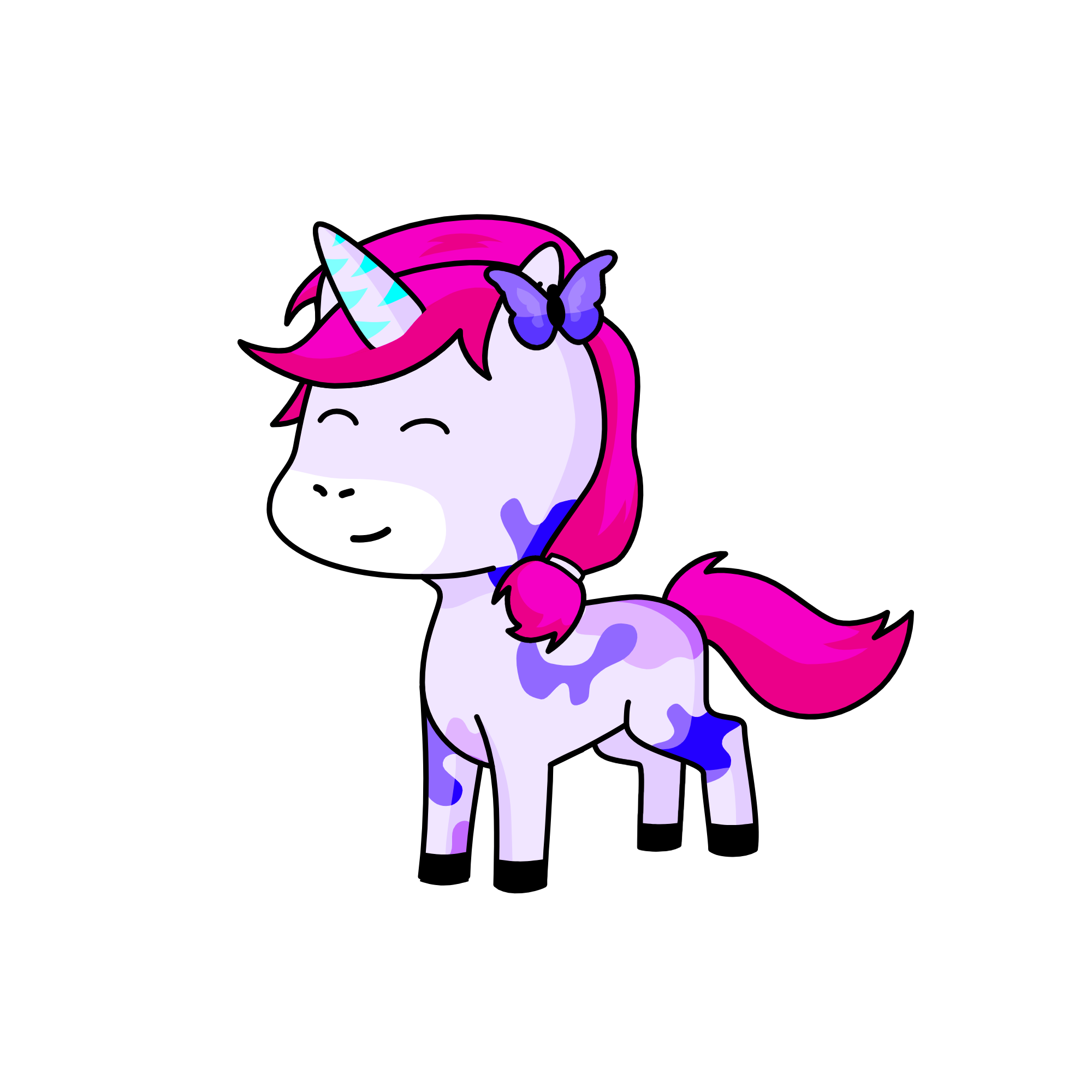 baby minny, the unicorn