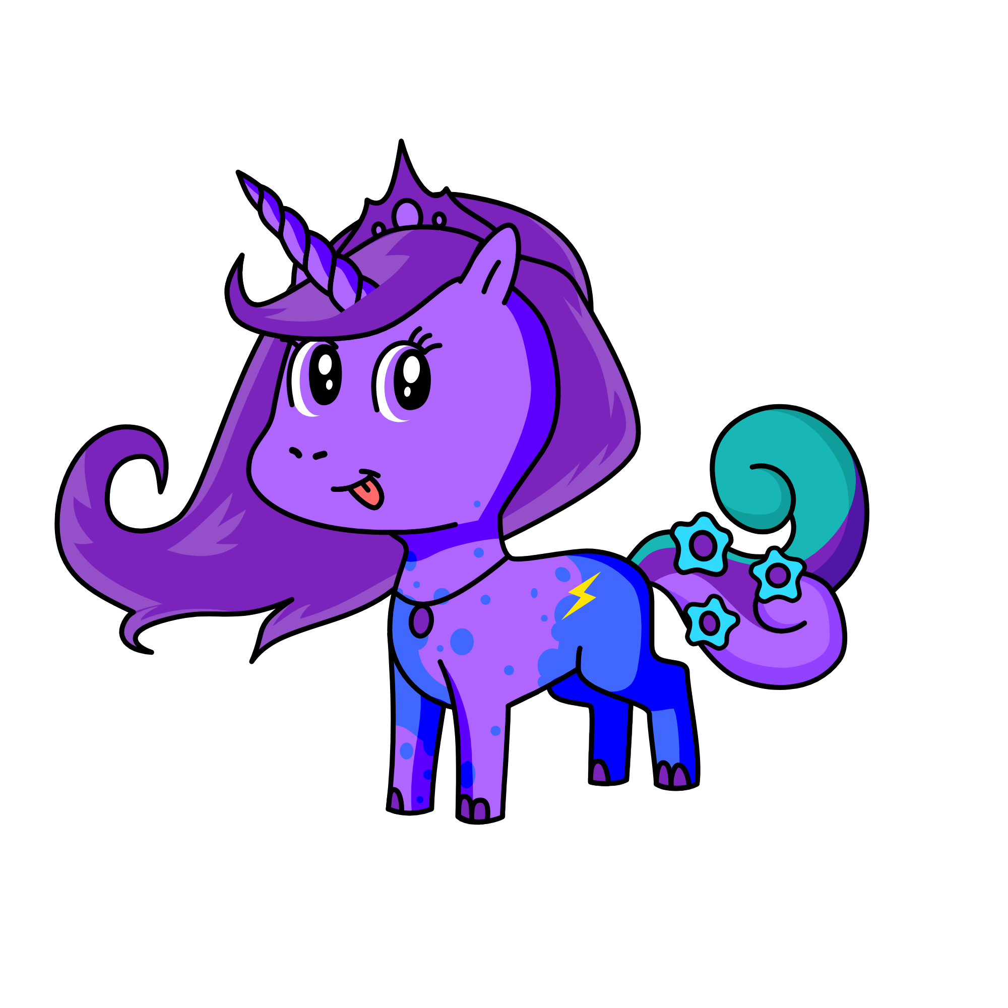 Luna, the unicorn