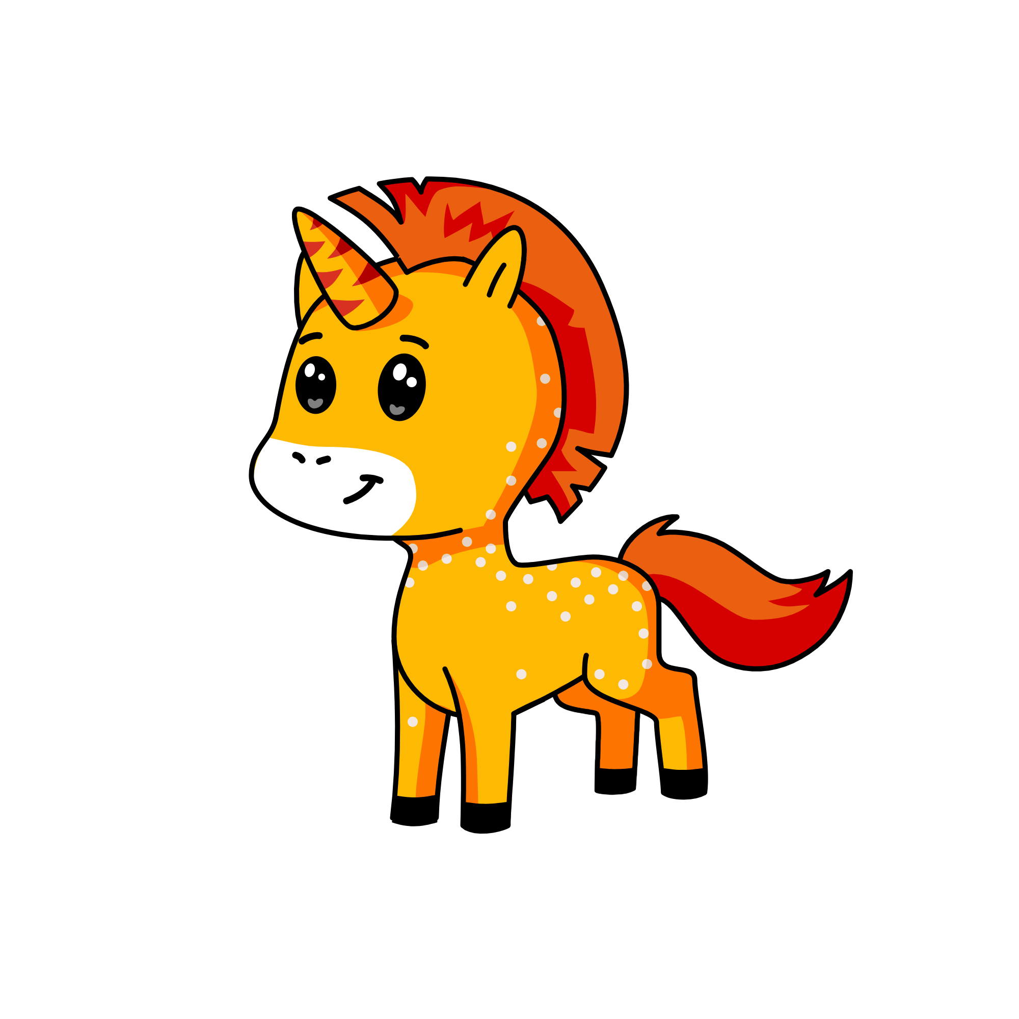 boy, the unicorn
