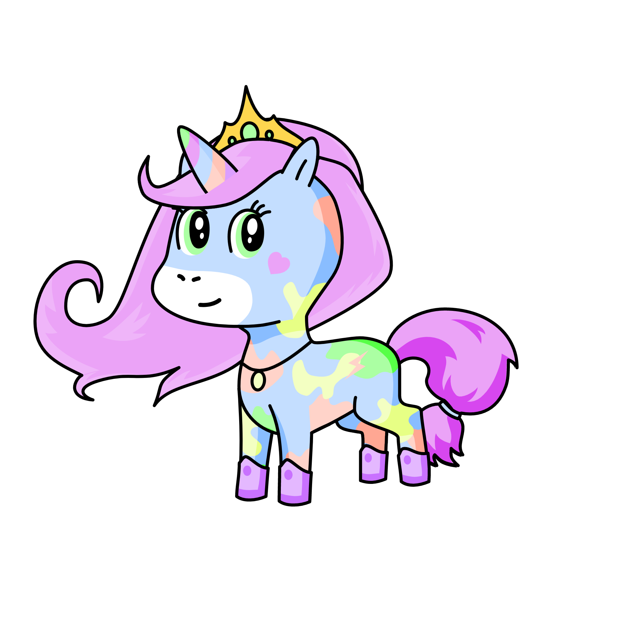 Lilly, the unicorn