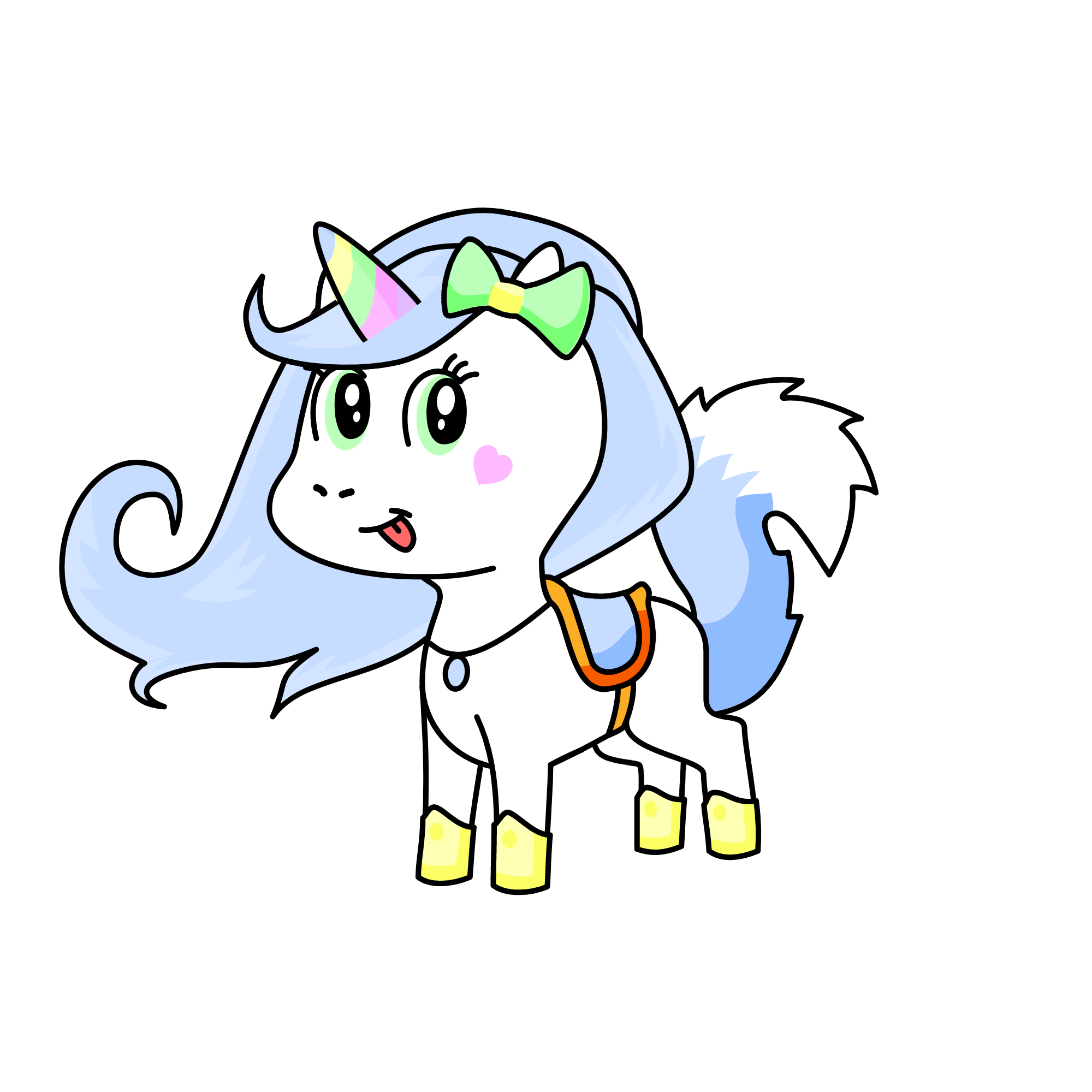 Cutie(Normal Side), the unicorn