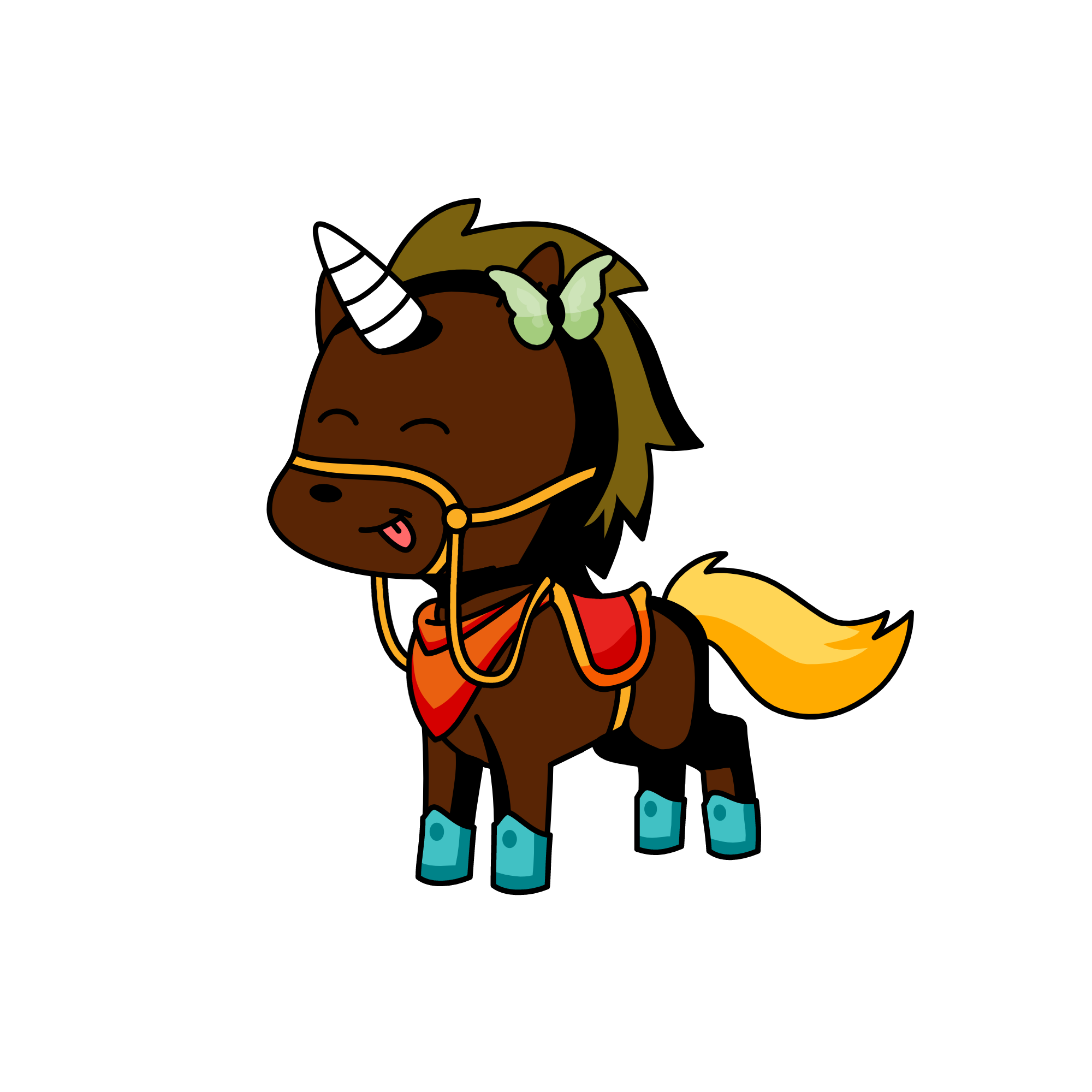 Unicorn Fledge/Strawberry, the unicorn