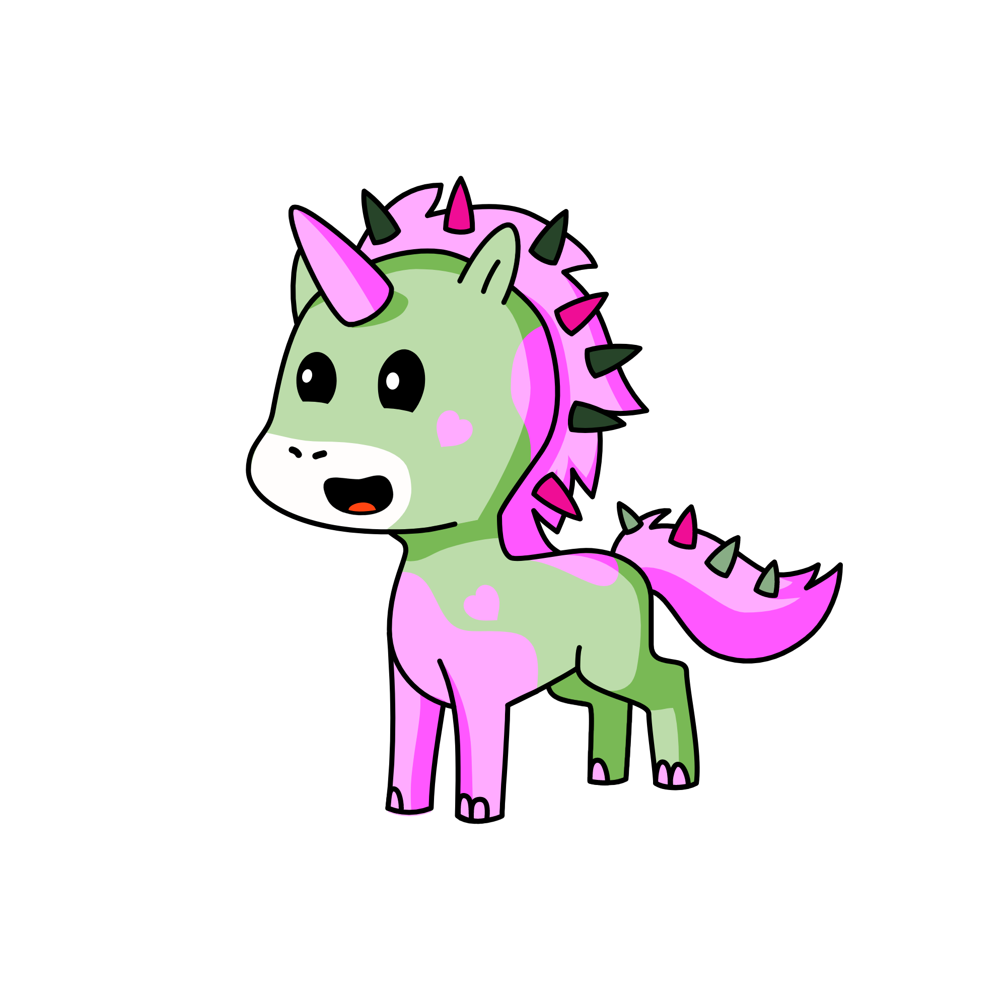 Kawaii_k, the unicorn