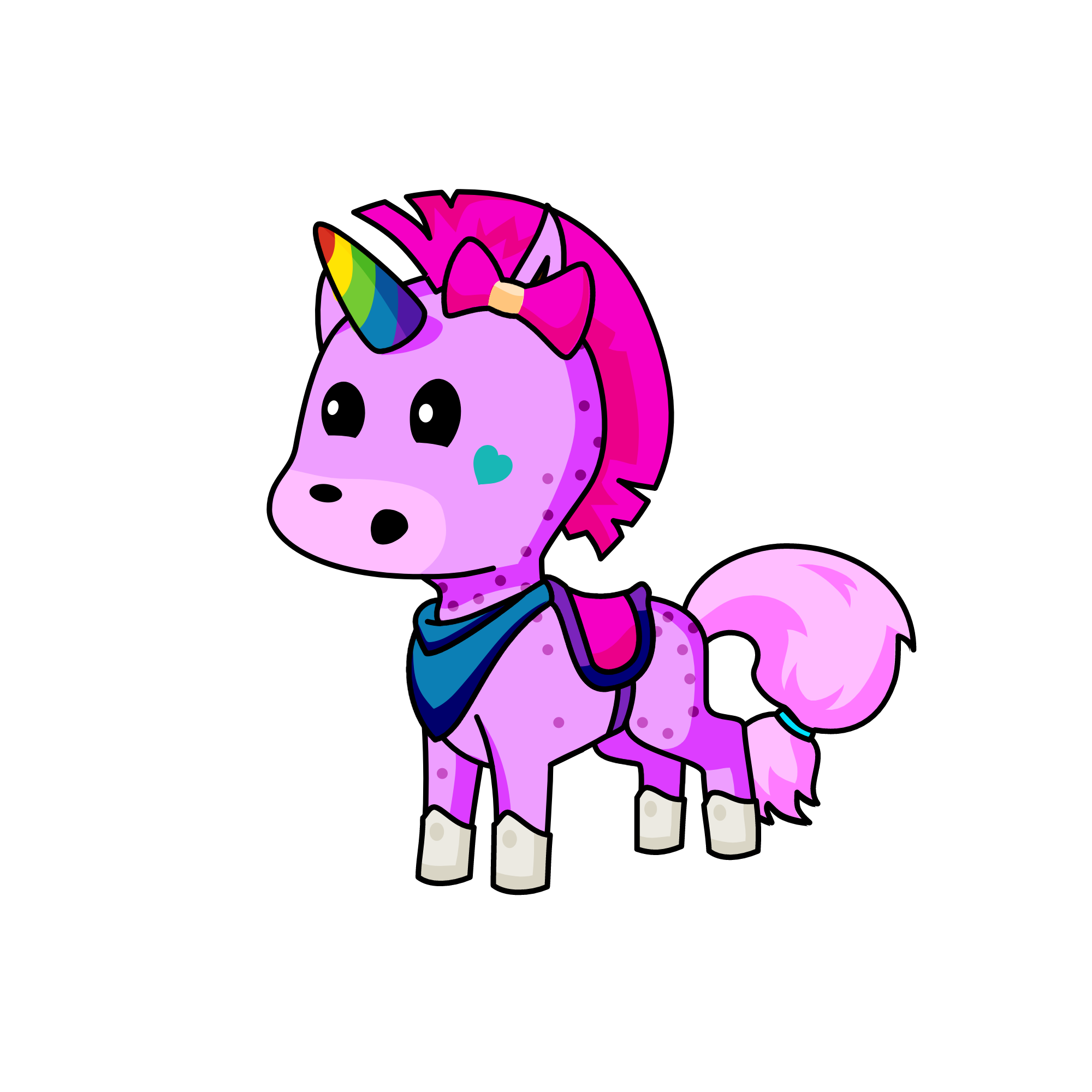 Rasberry, the unicorn