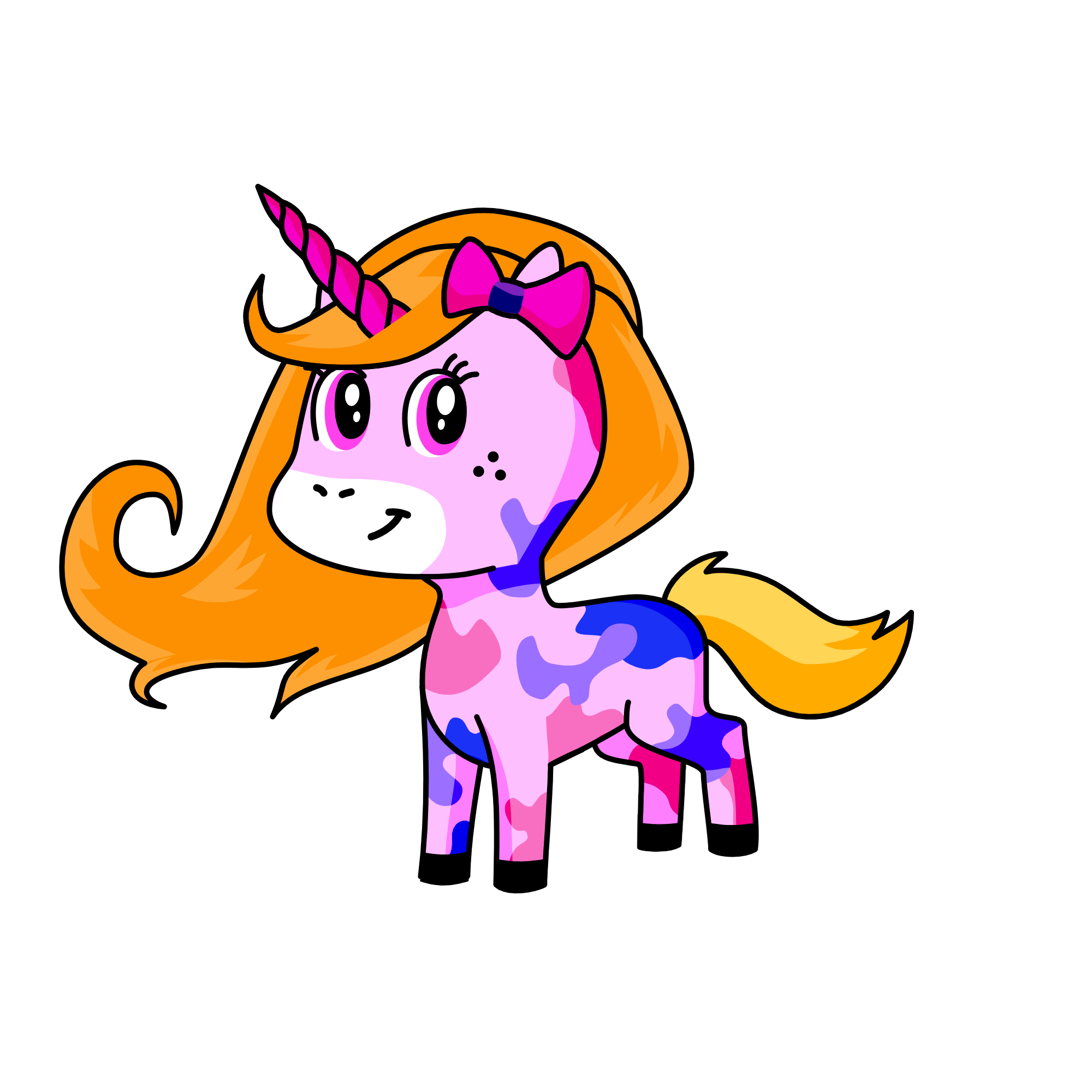 Bunny, the unicorn