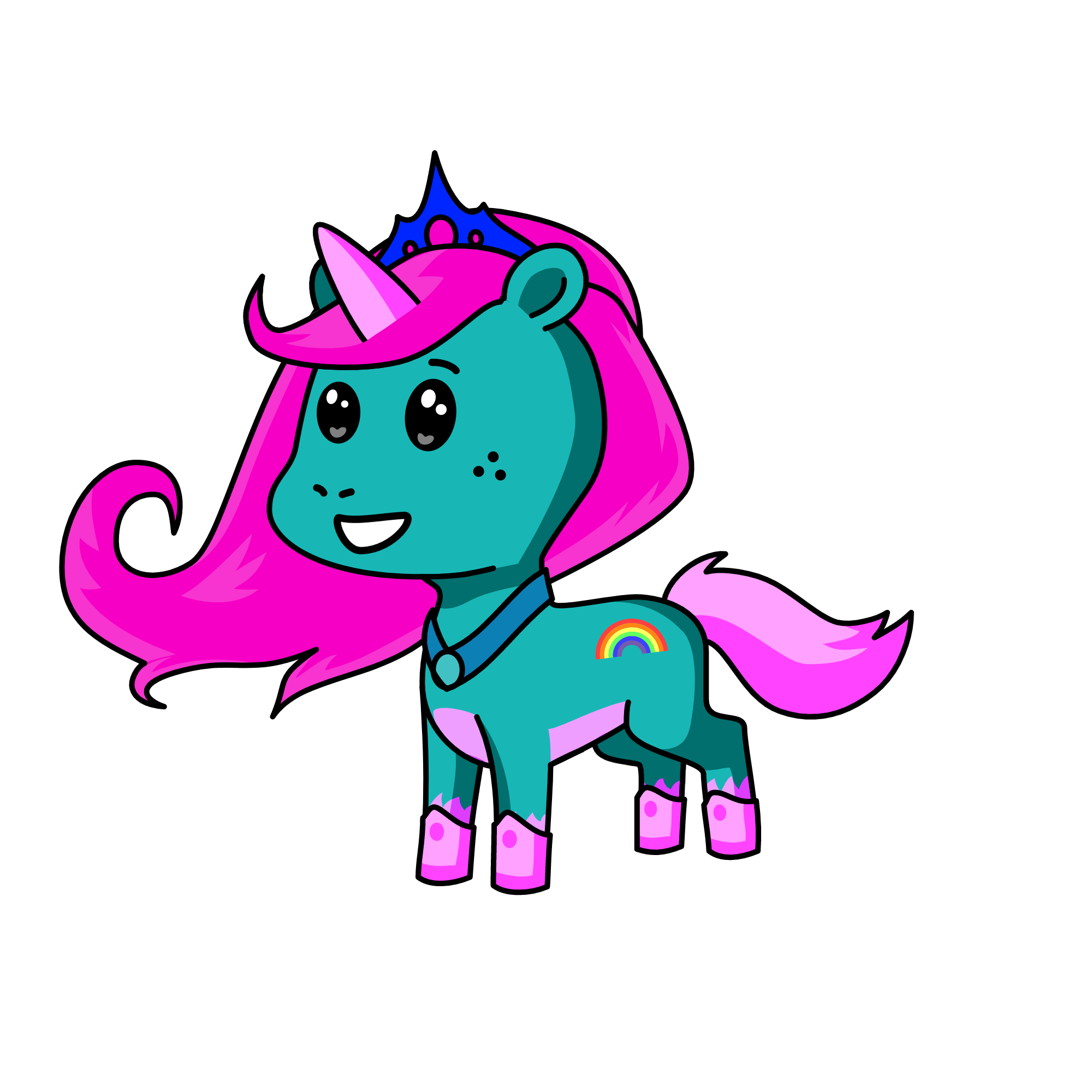 Beauty, the unicorn