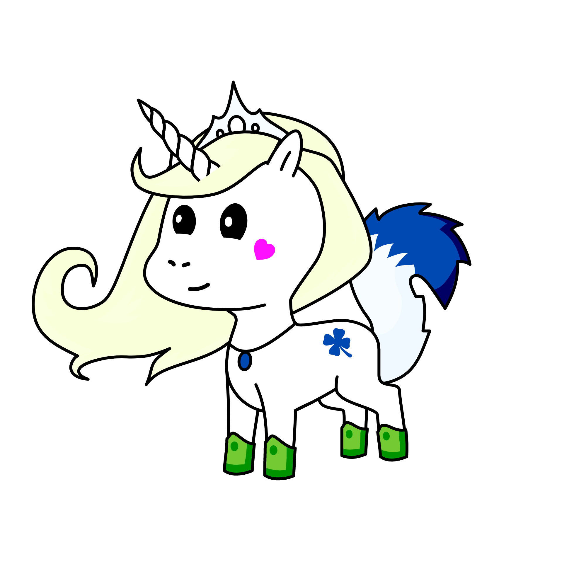 Addison, the unicorn