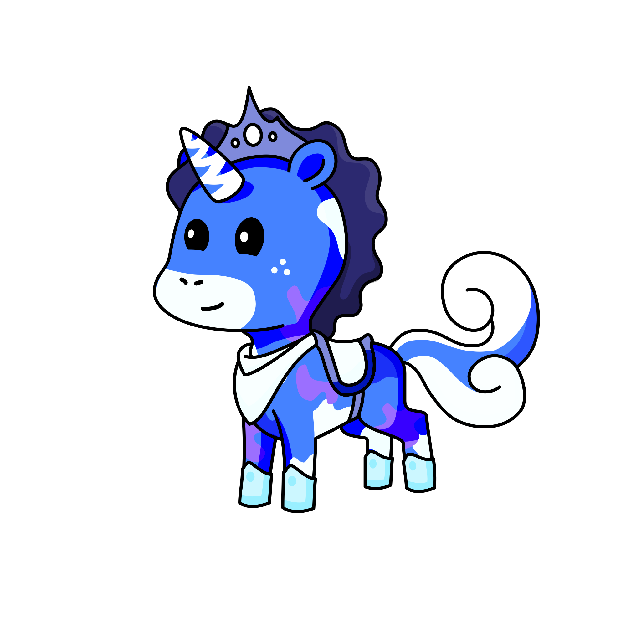 Ice queen , the unicorn
