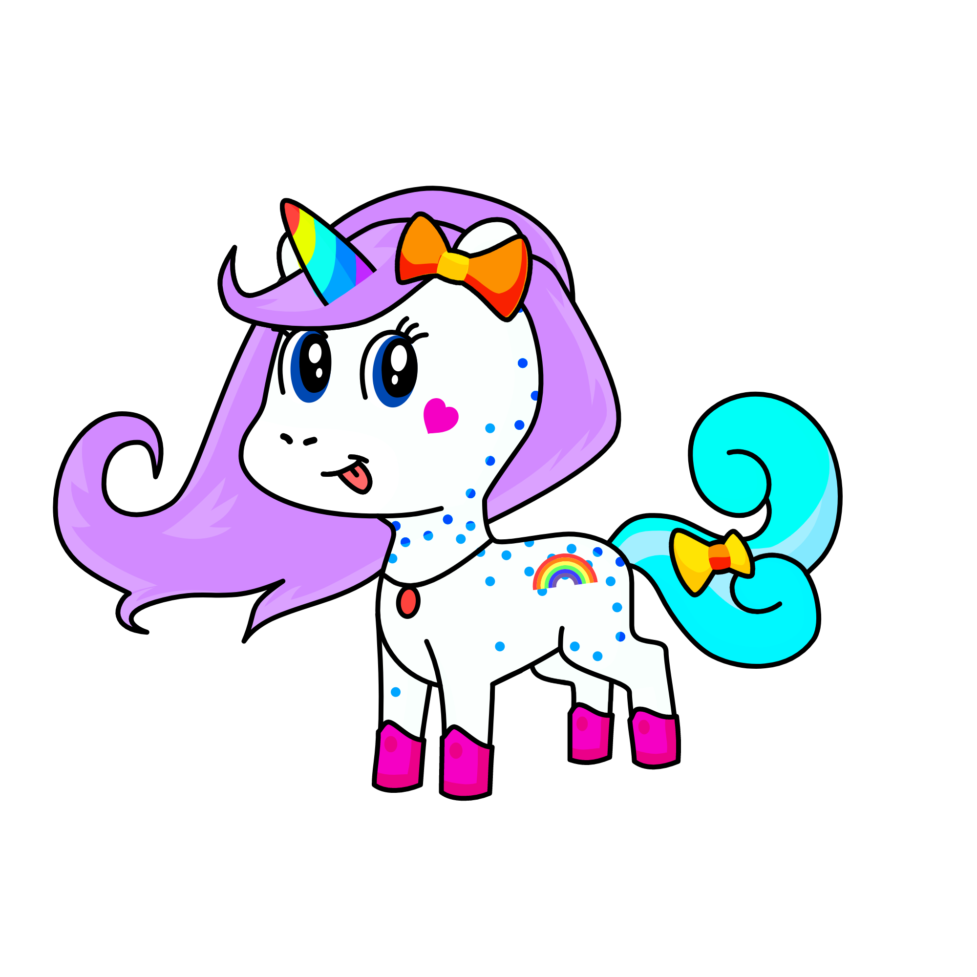 Unique, the unicorn