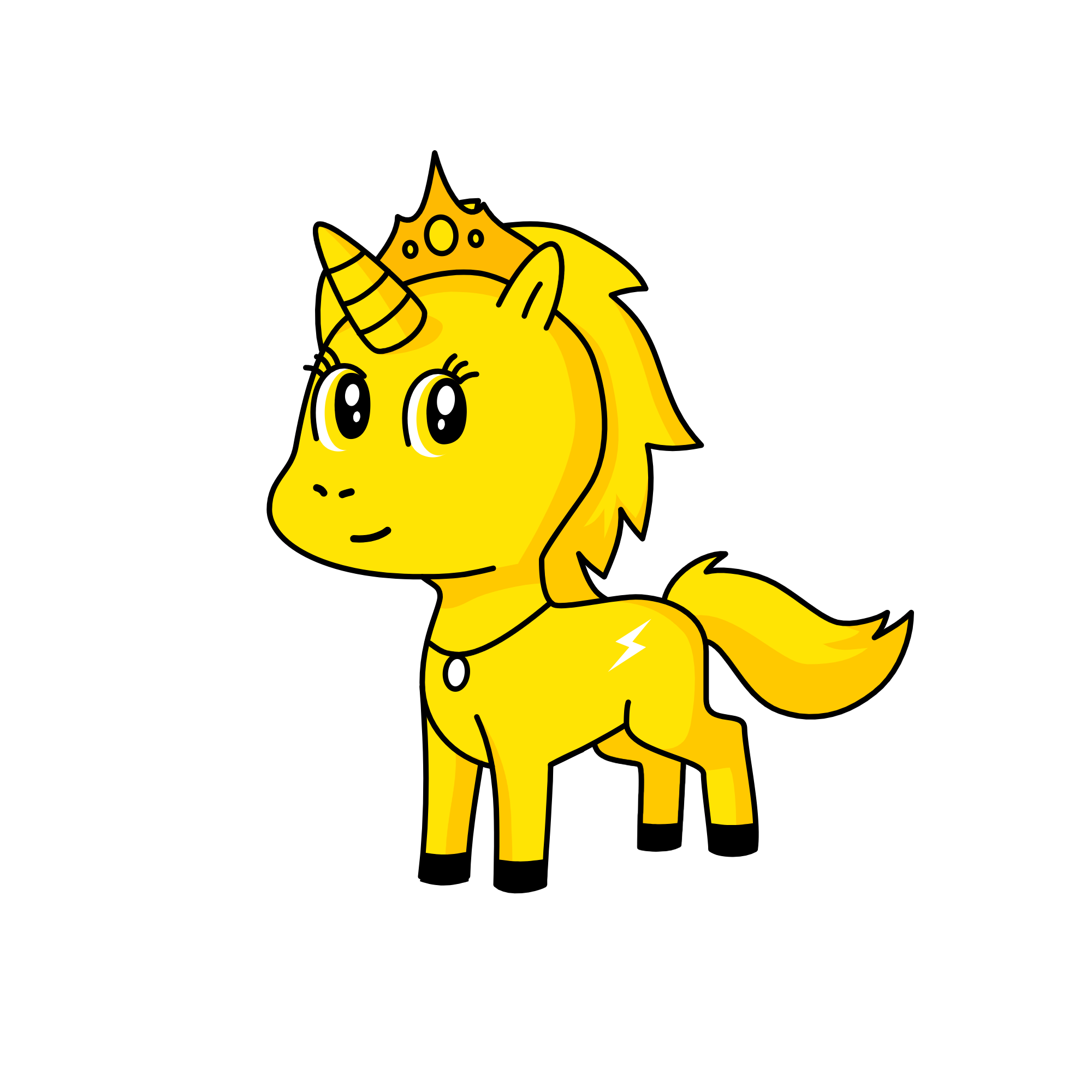 mellow, the unicorn