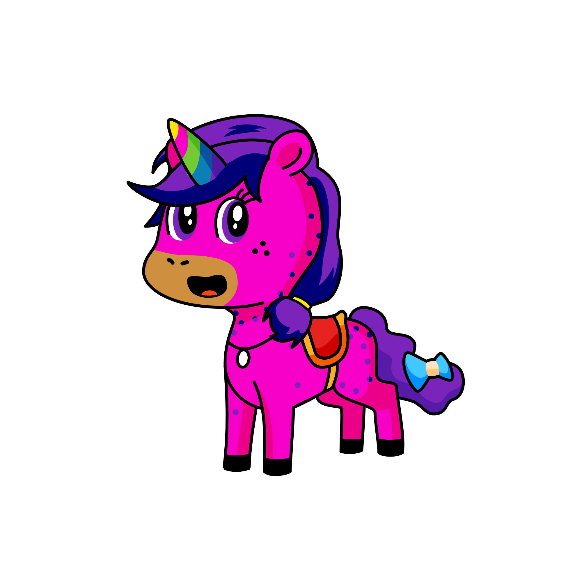 Amethyst, the unicorn