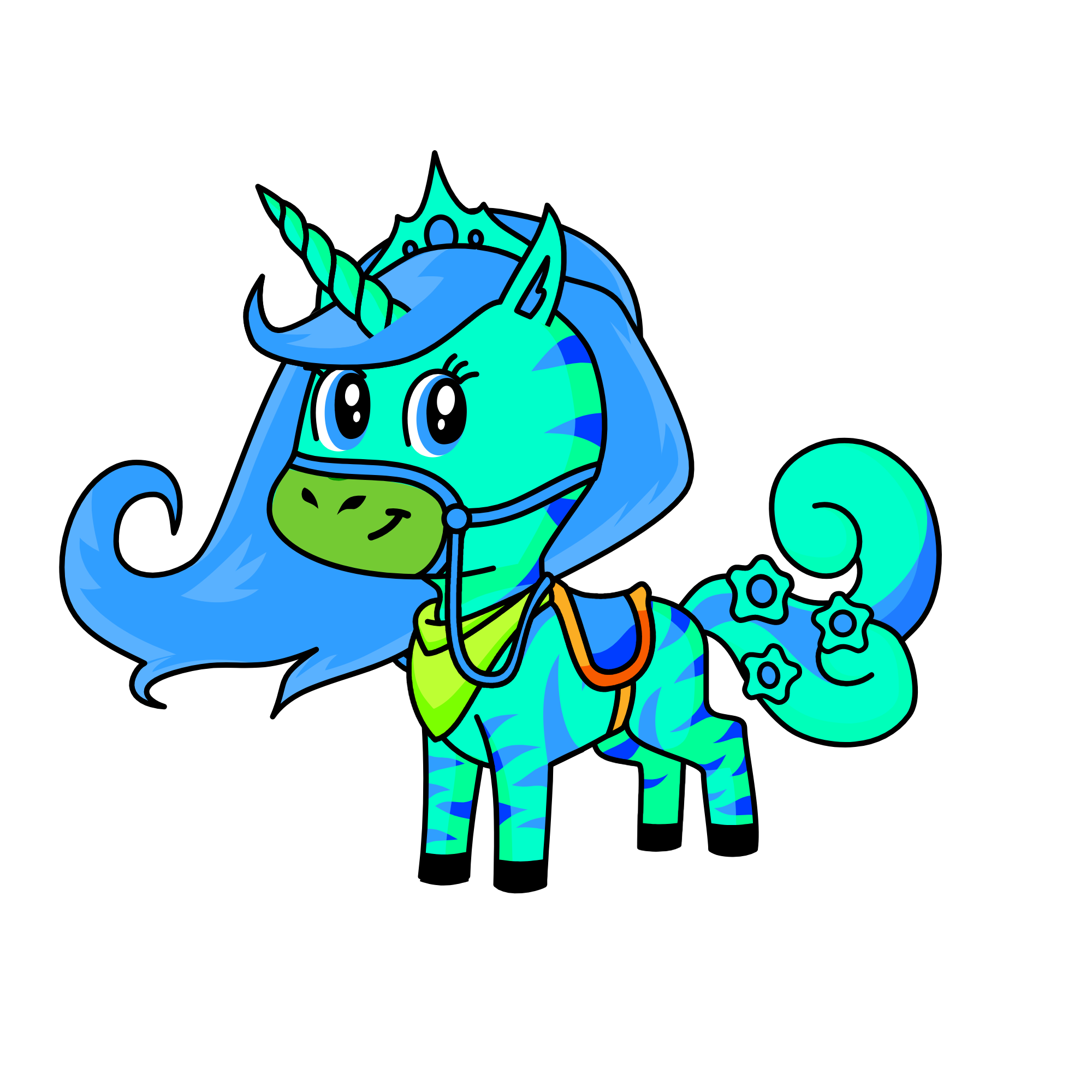 Rry rey reina, the unicorn