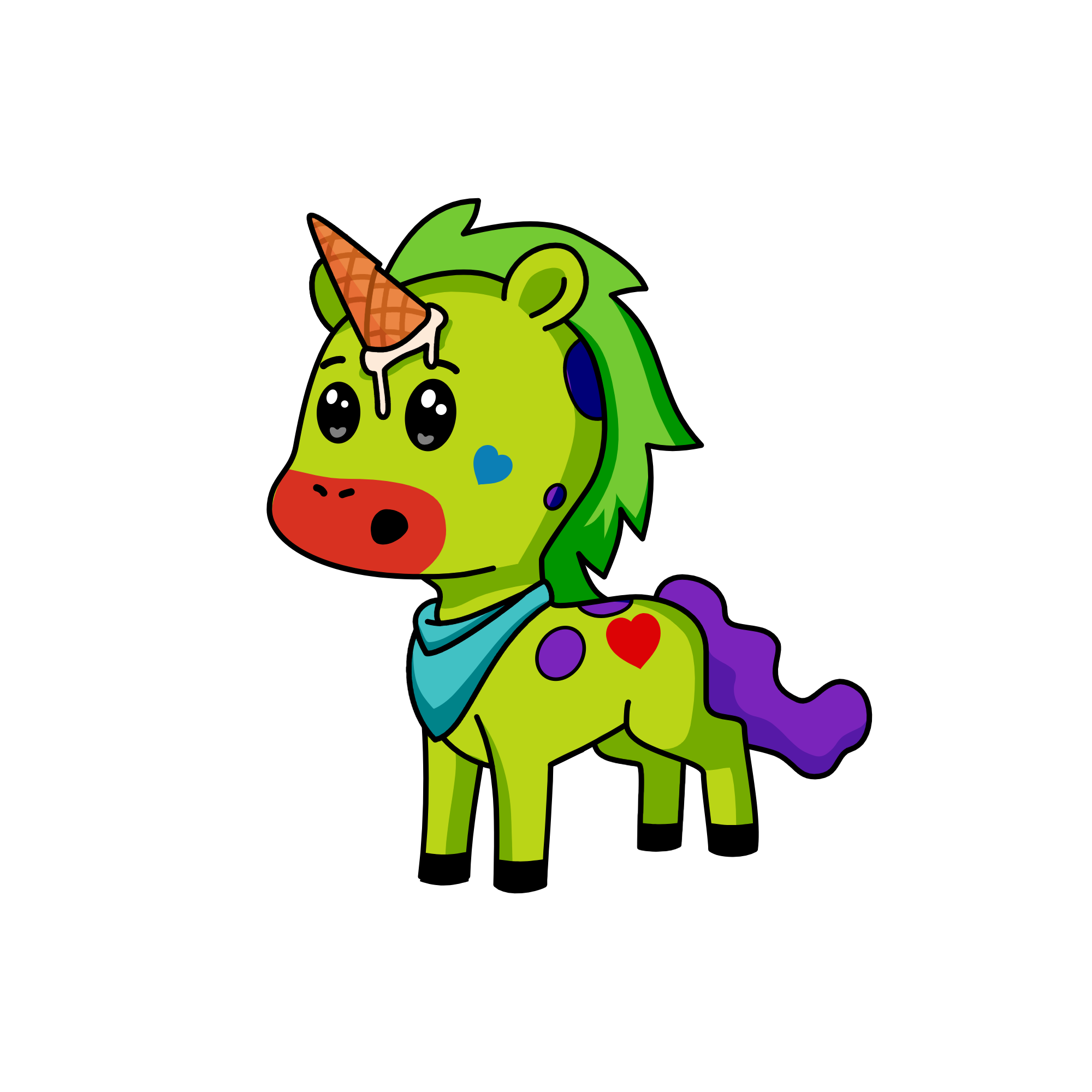 Kirsty, the unicorn