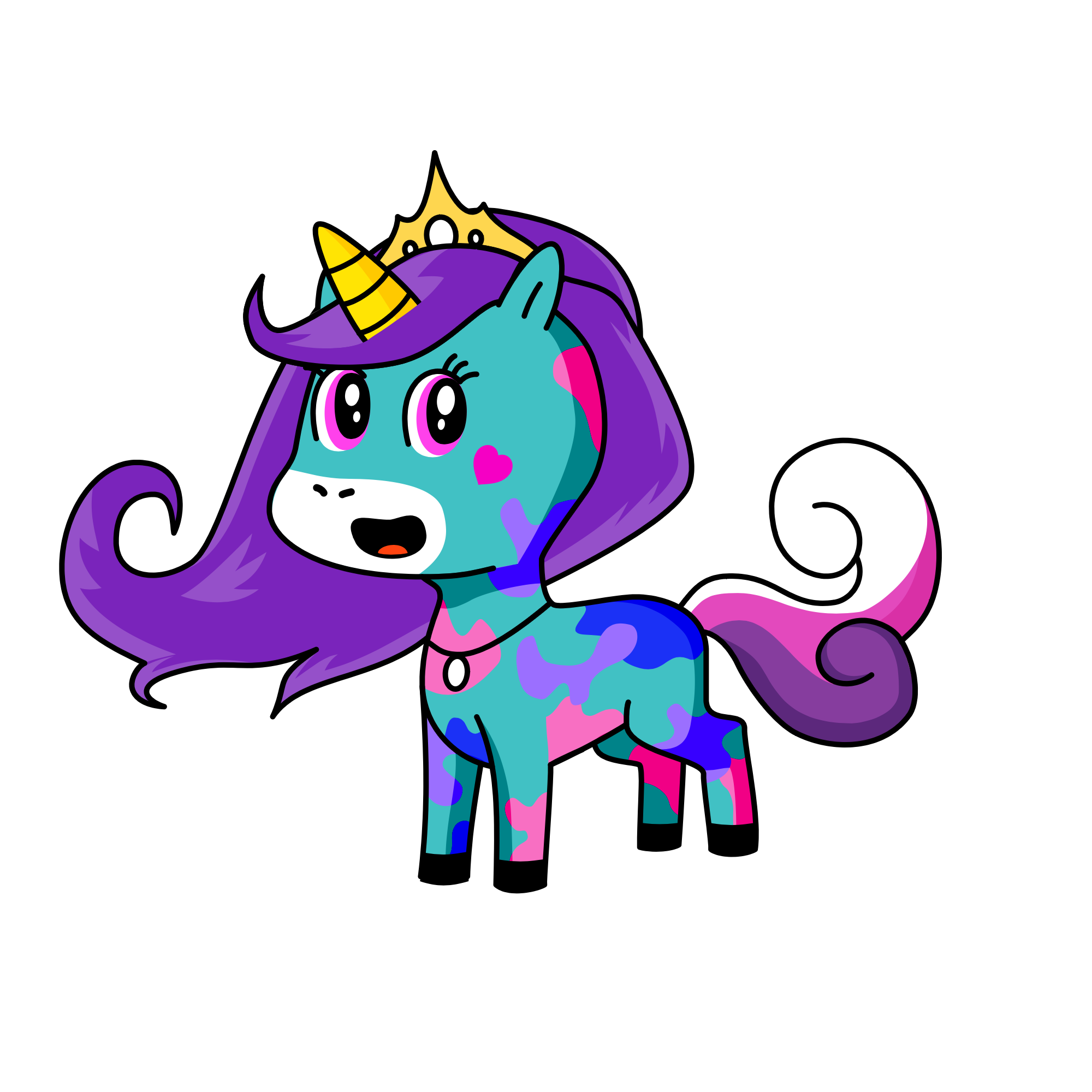 Lila, the unicorn