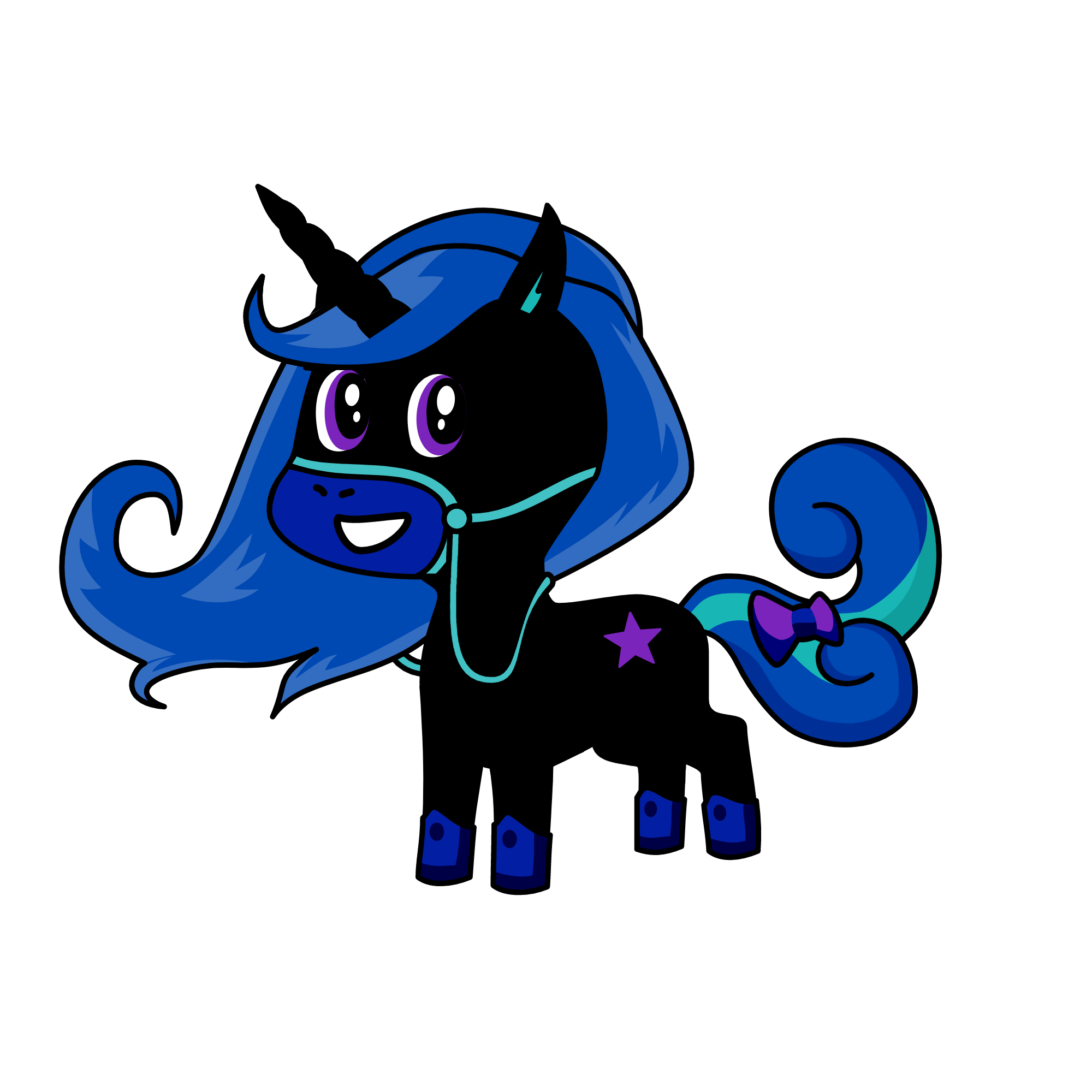 Luna, the unicorn