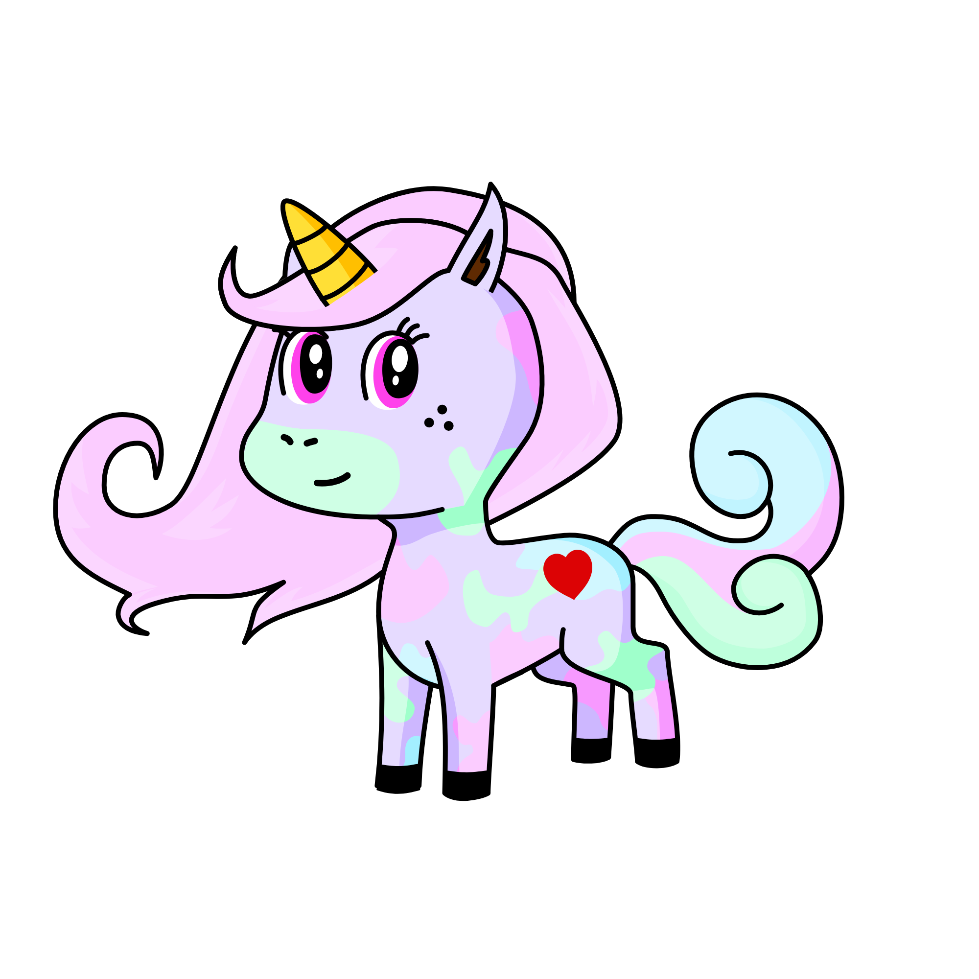 Lilac, the unicorn