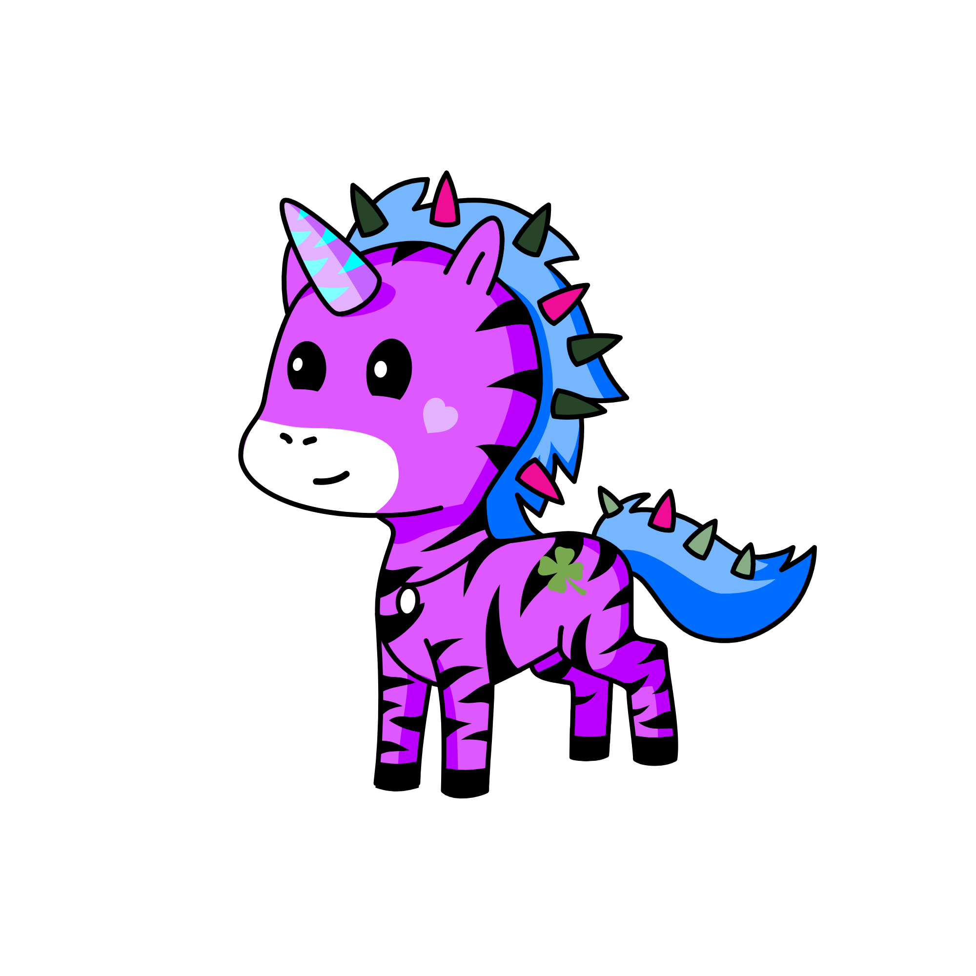 April, the unicorn