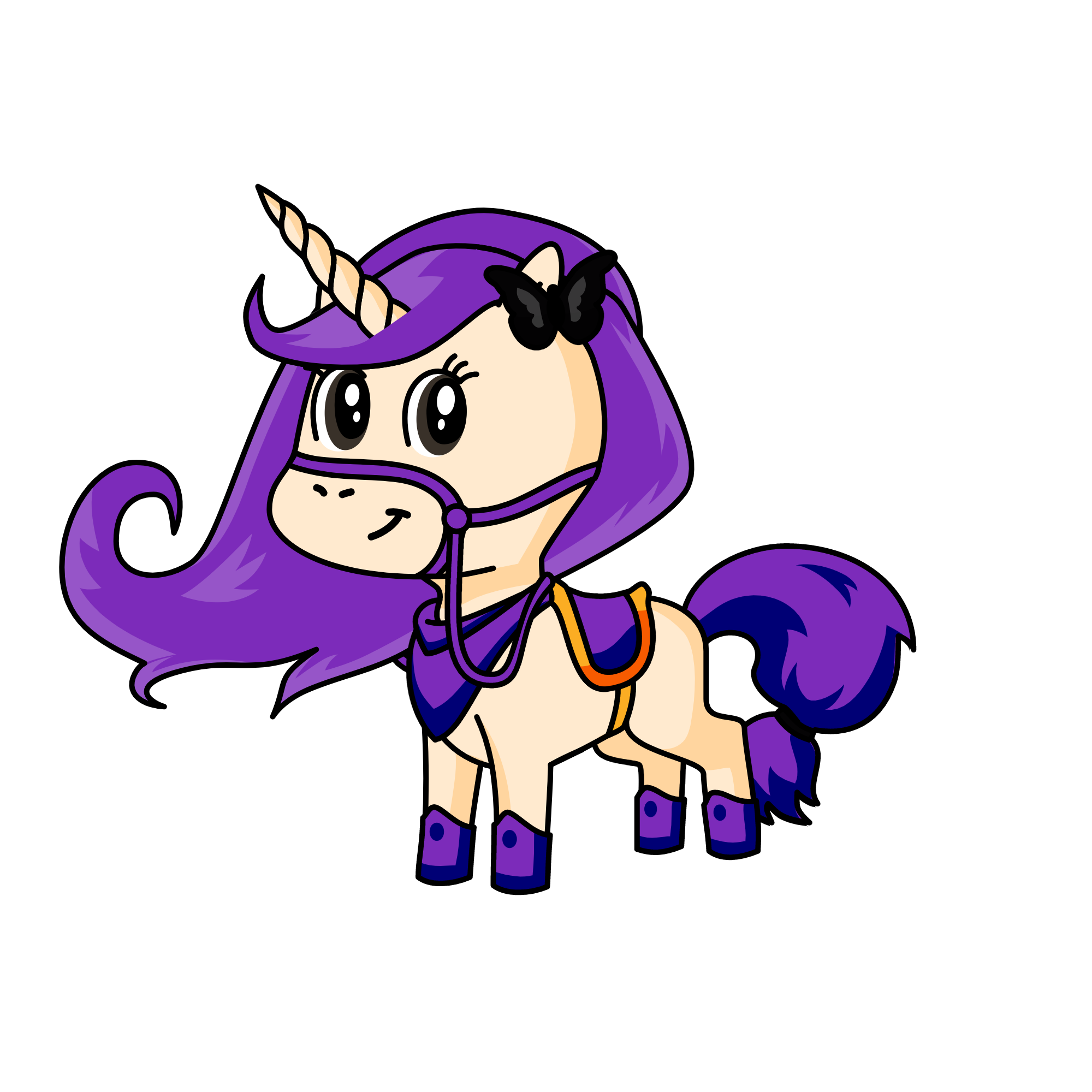 Lunar, the unicorn