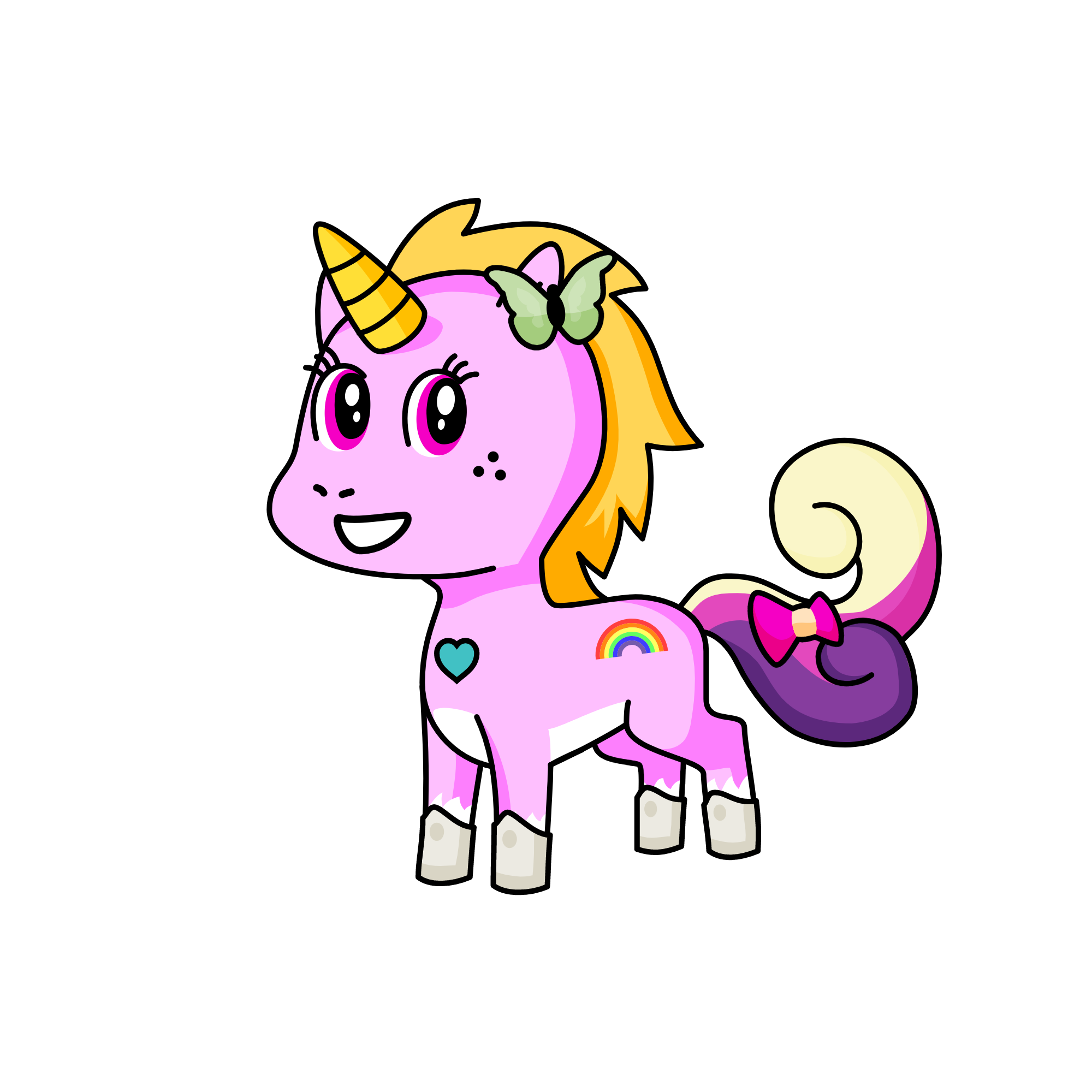 Izzy, the unicorn