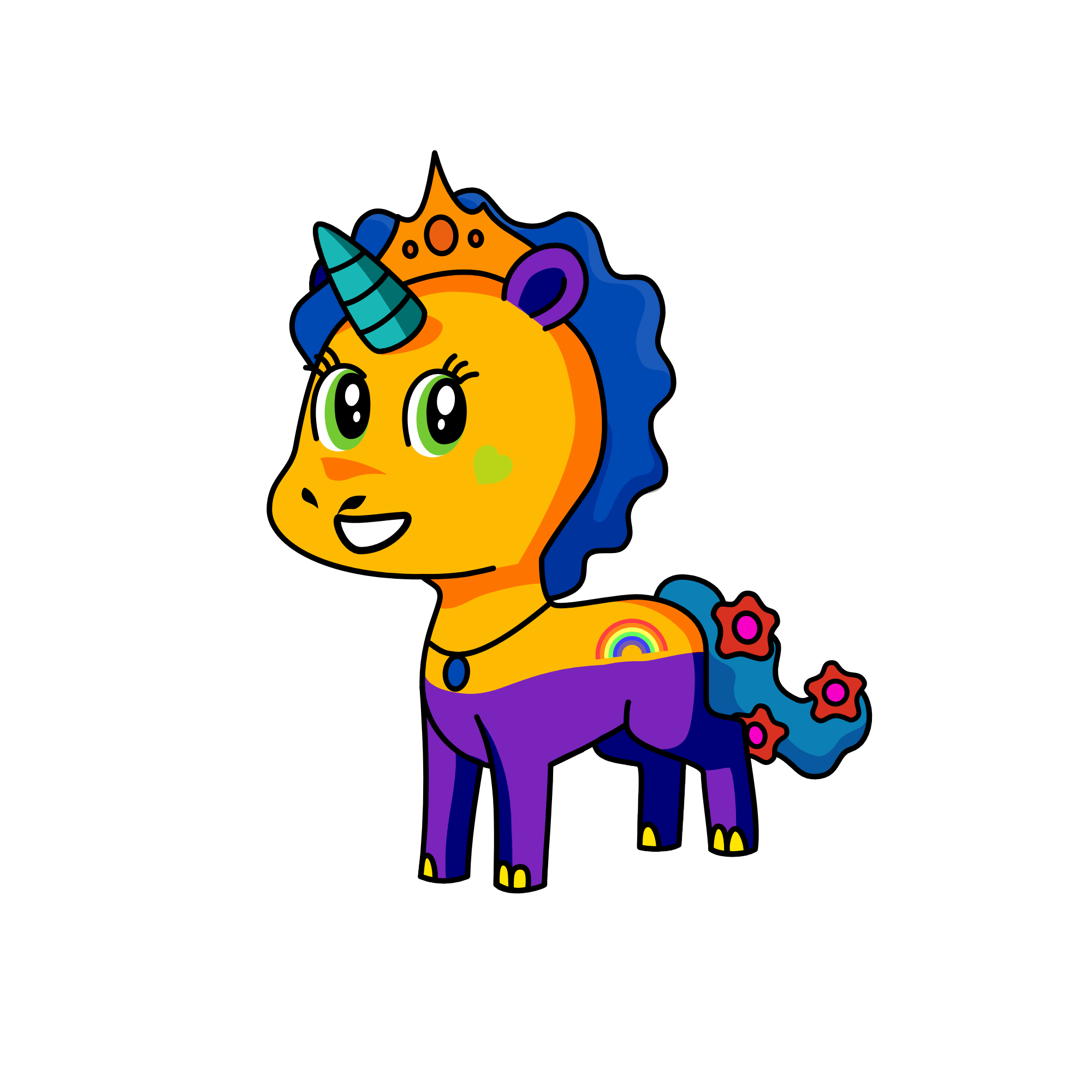 glittermagical princess, the unicorn