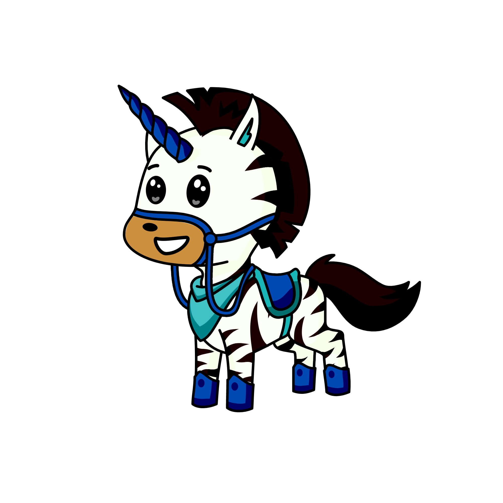 Zee Zee, the unicorn
