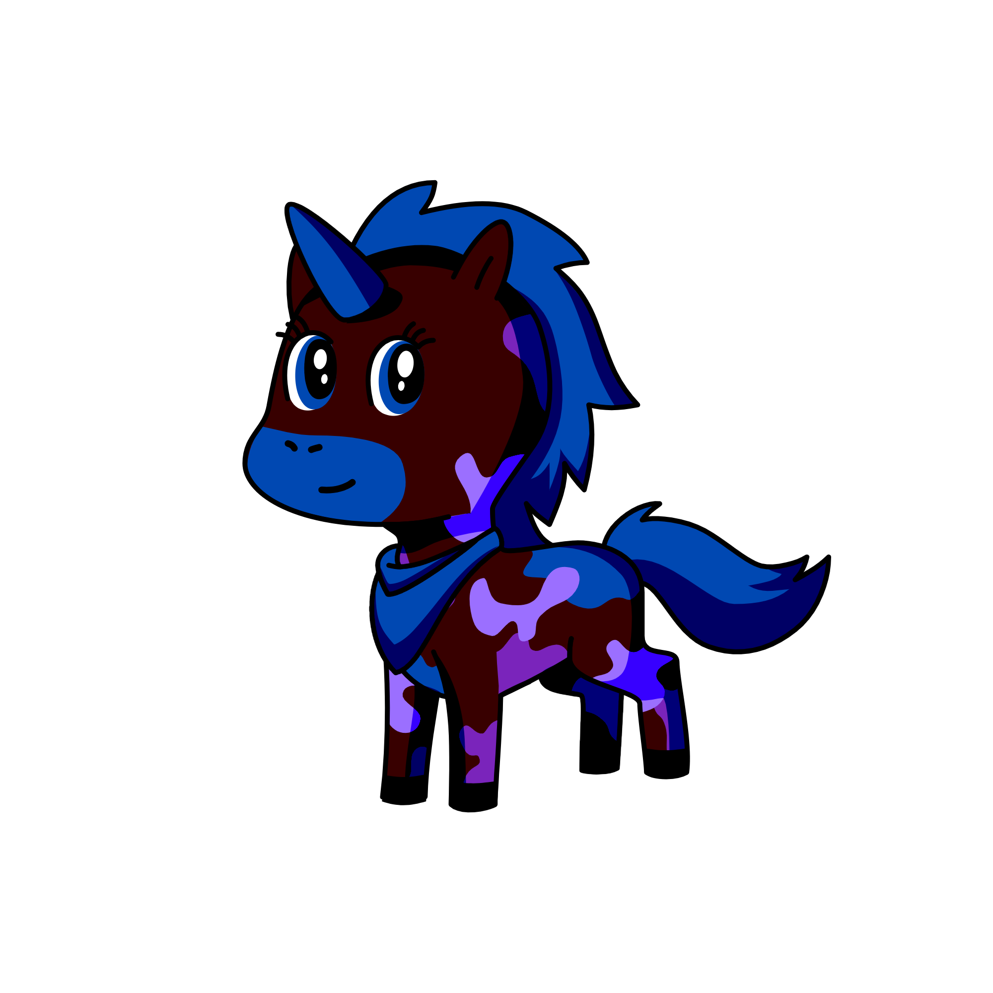Moon, the unicorn
