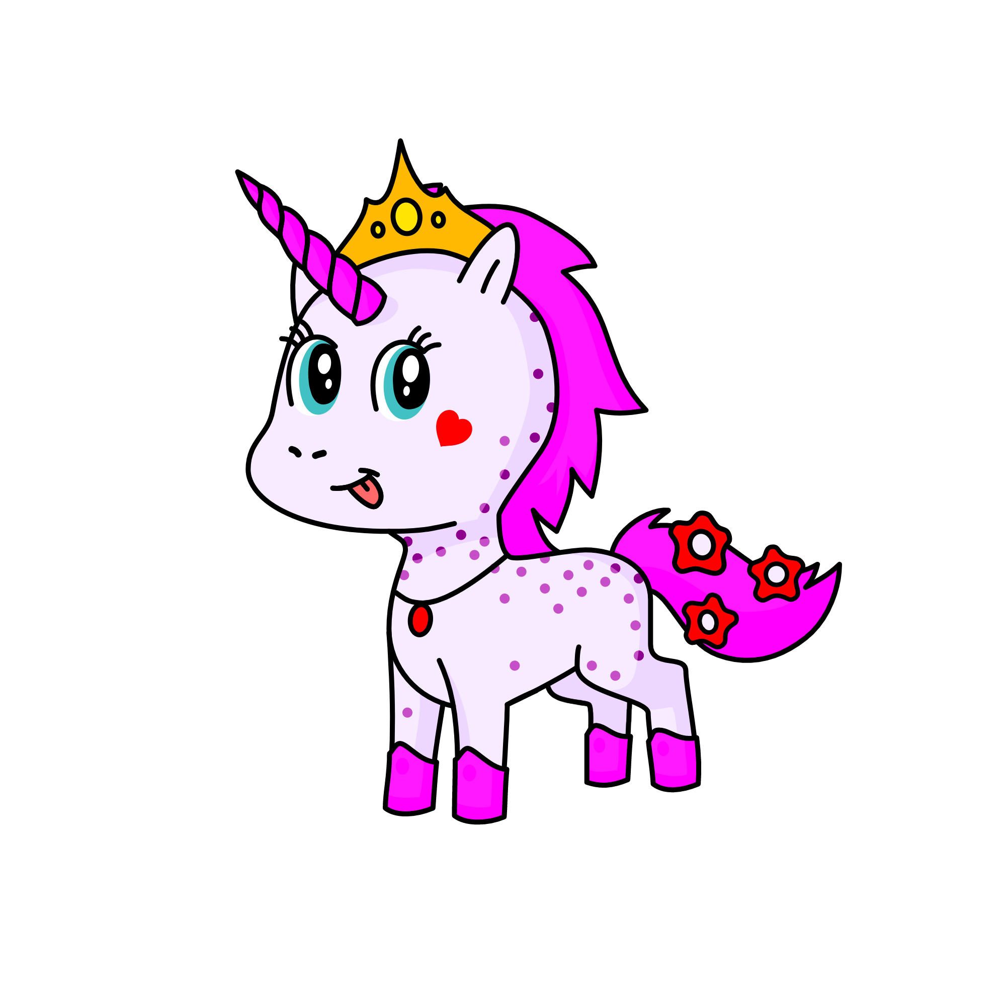 كاتي, the unicorn