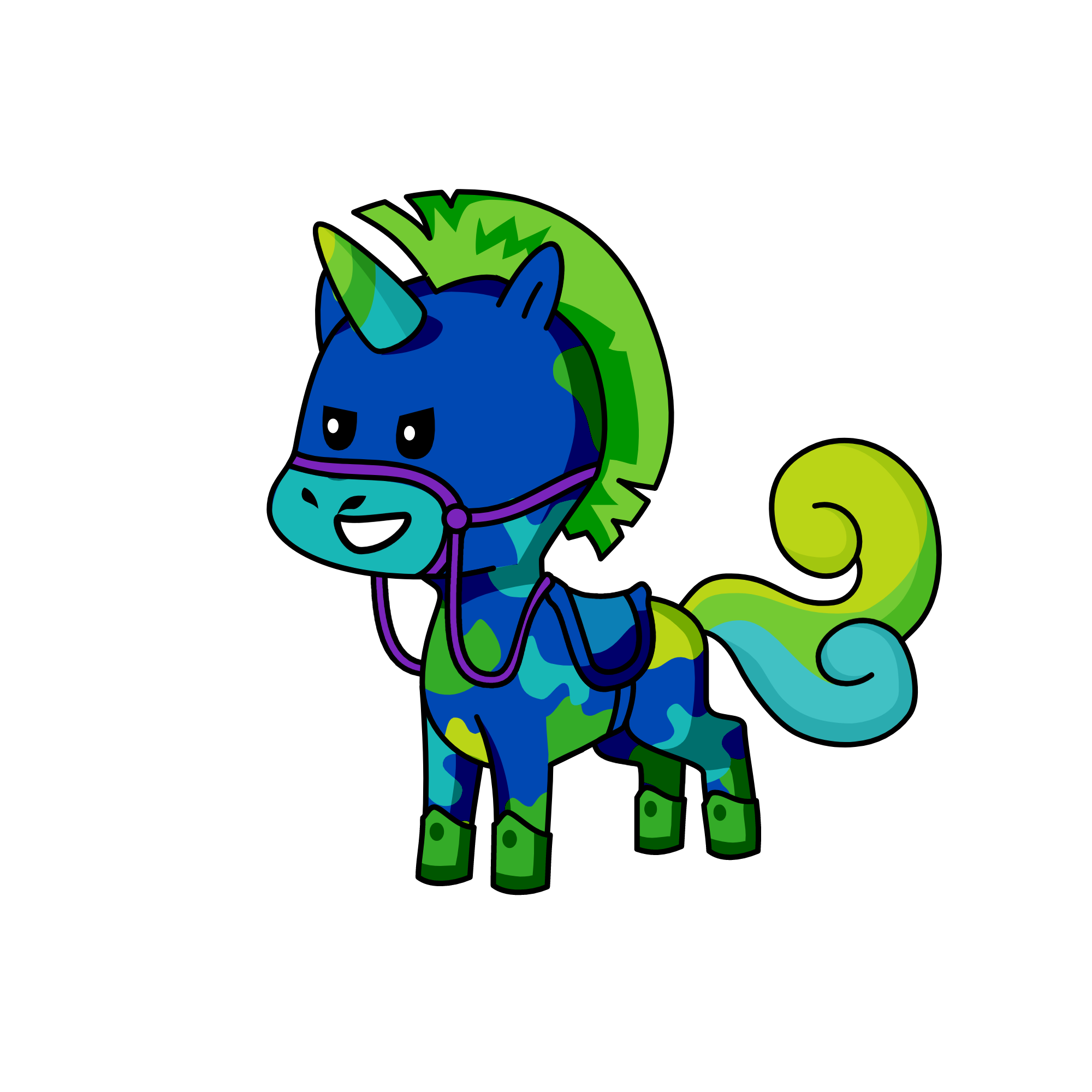 Slade, the unicorn