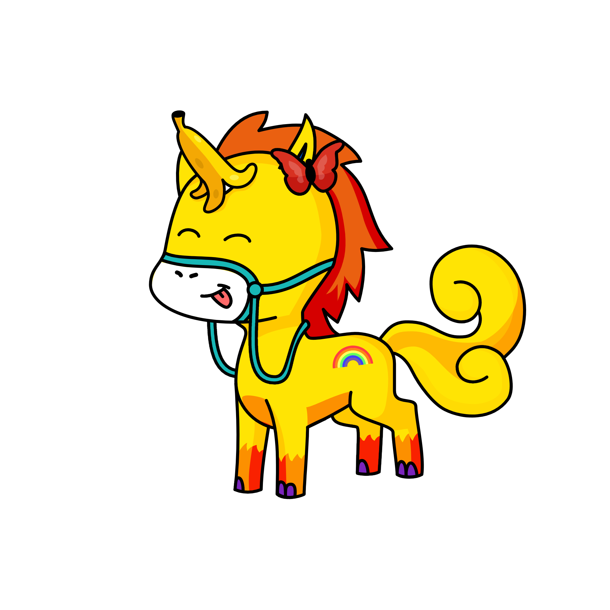 bananna, the unicorn