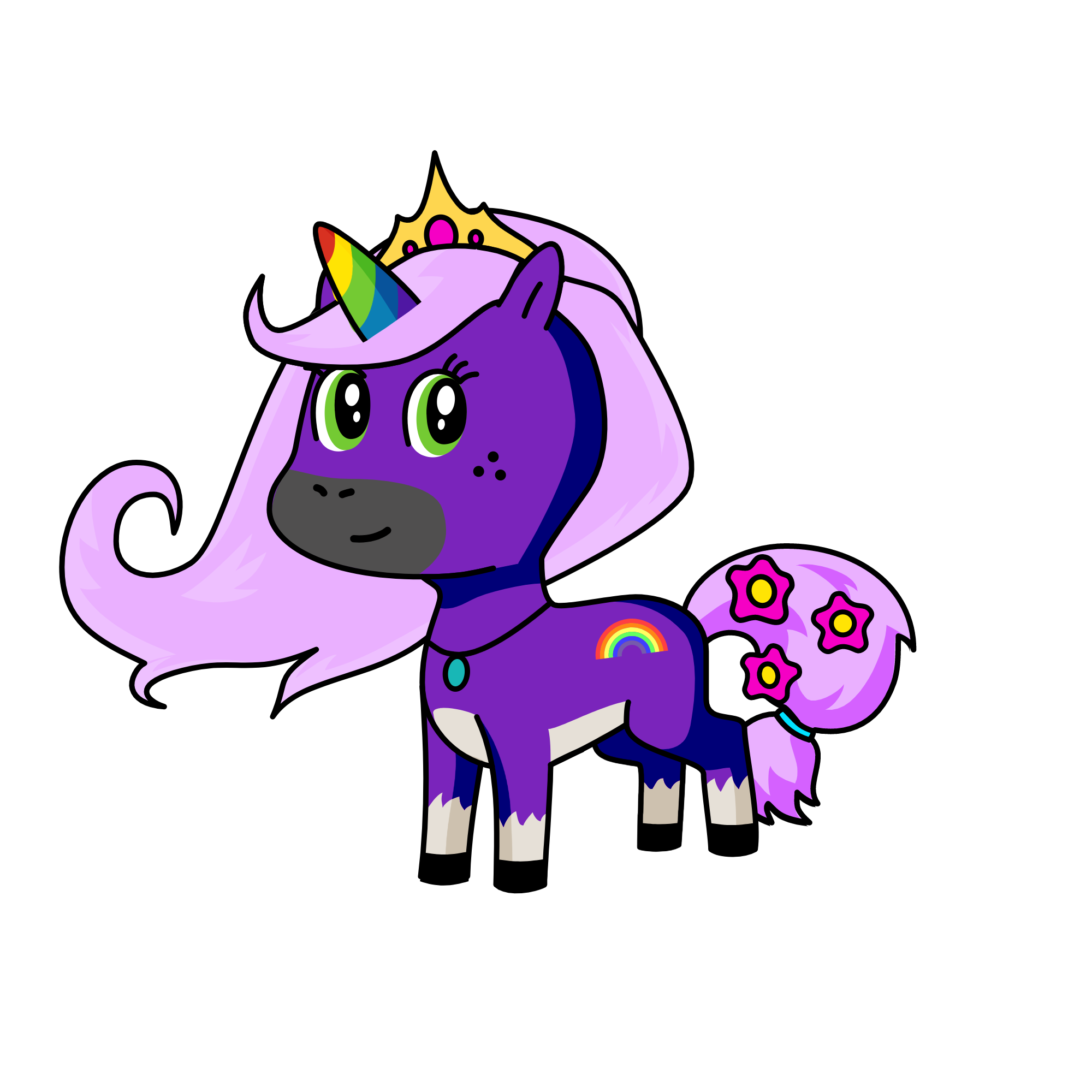 Moonbeam, the unicorn