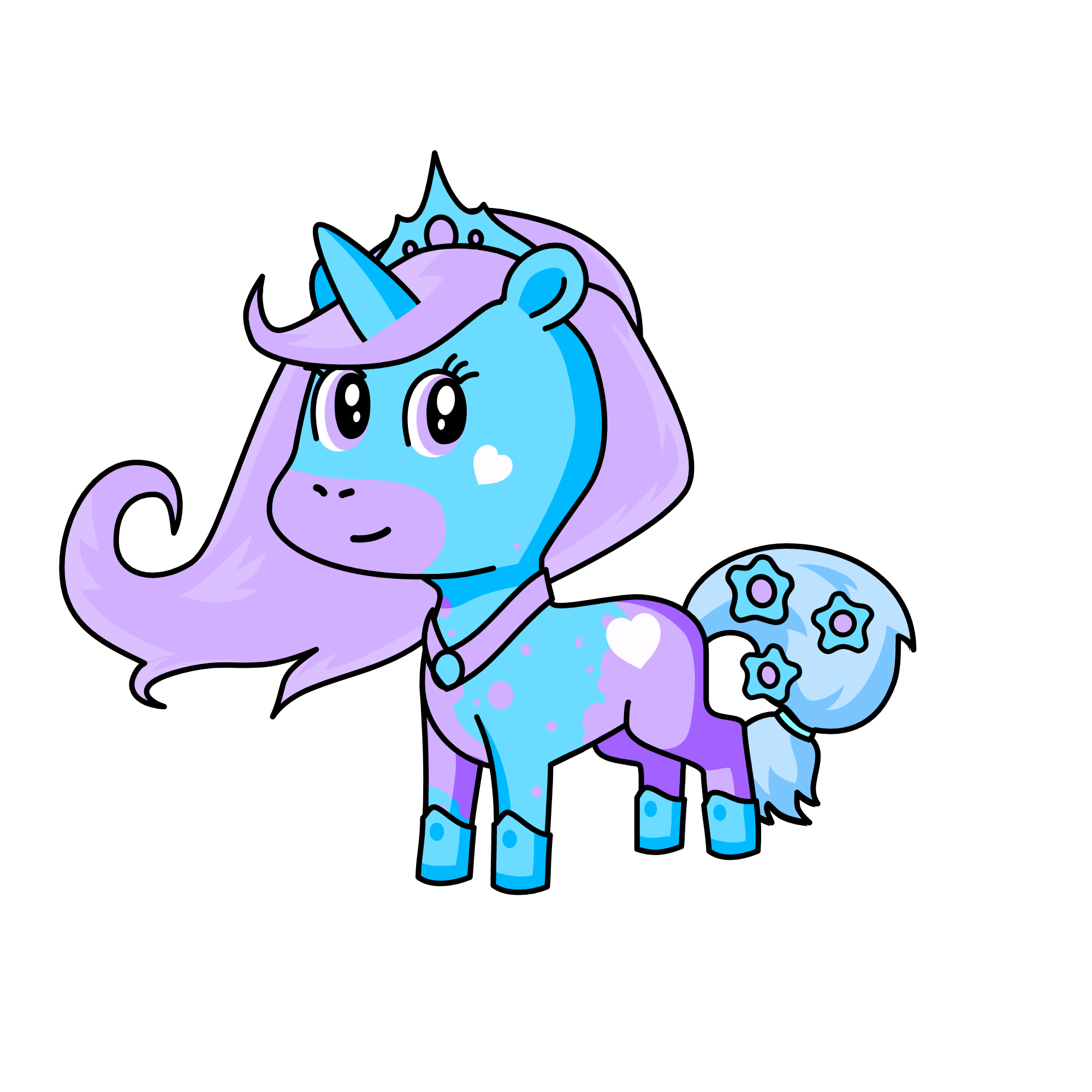 amber, the unicorn