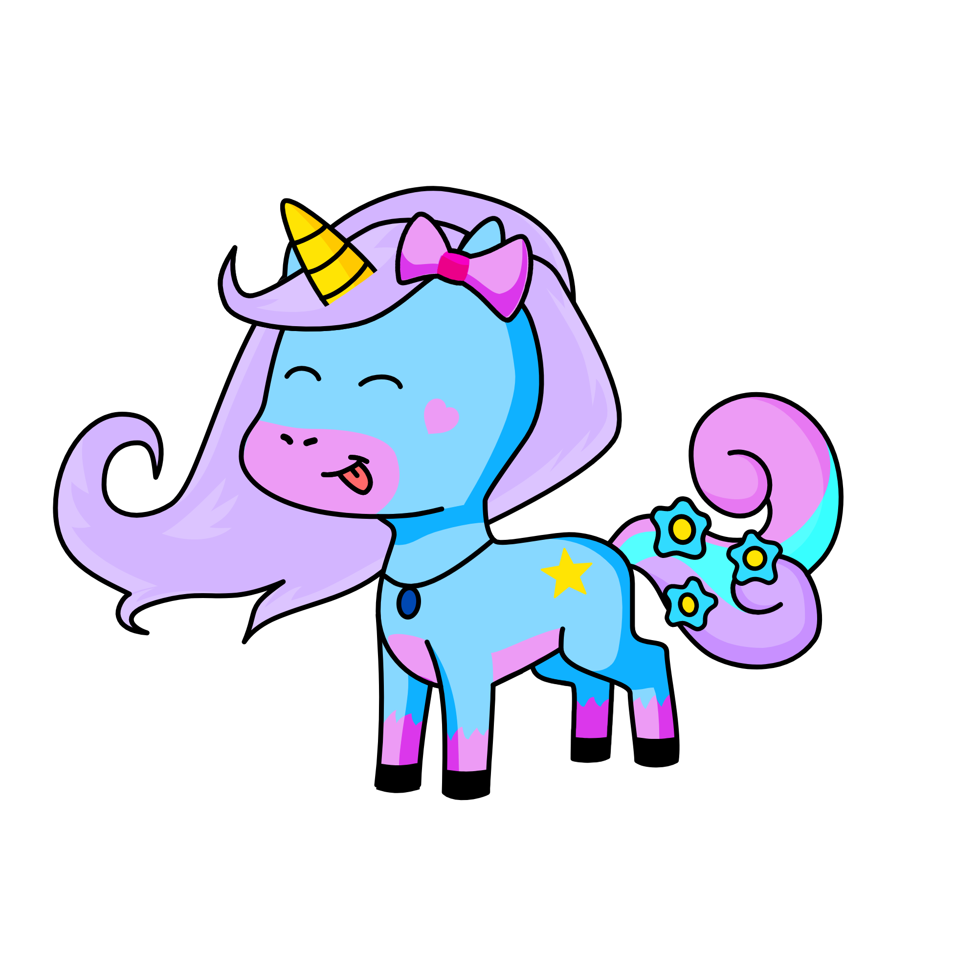 Glimmer, the unicorn
